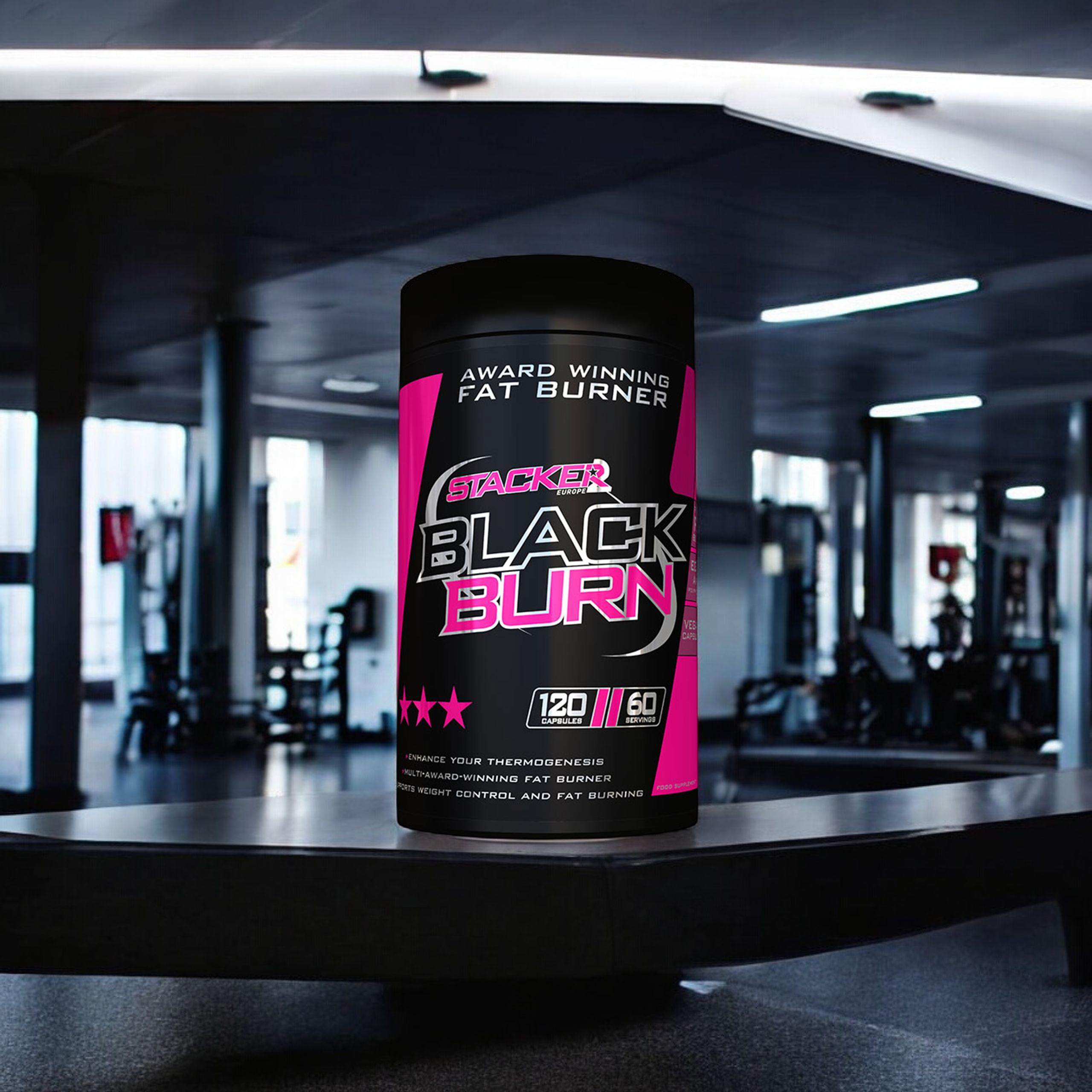 STACKER2 Black Burn - 120caps.