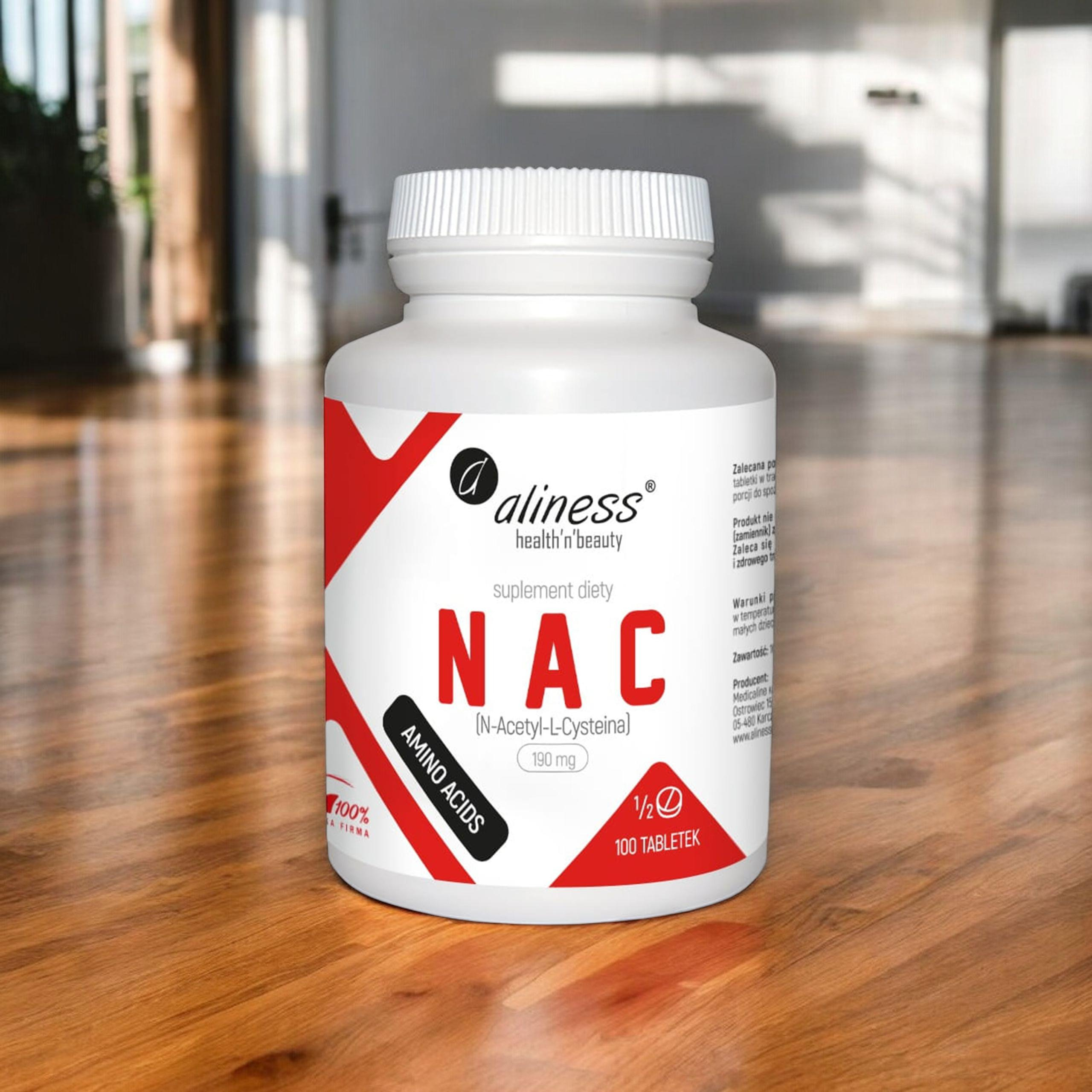 ALINESS NAC (N-Acetyl Cysteine) - 100tabs