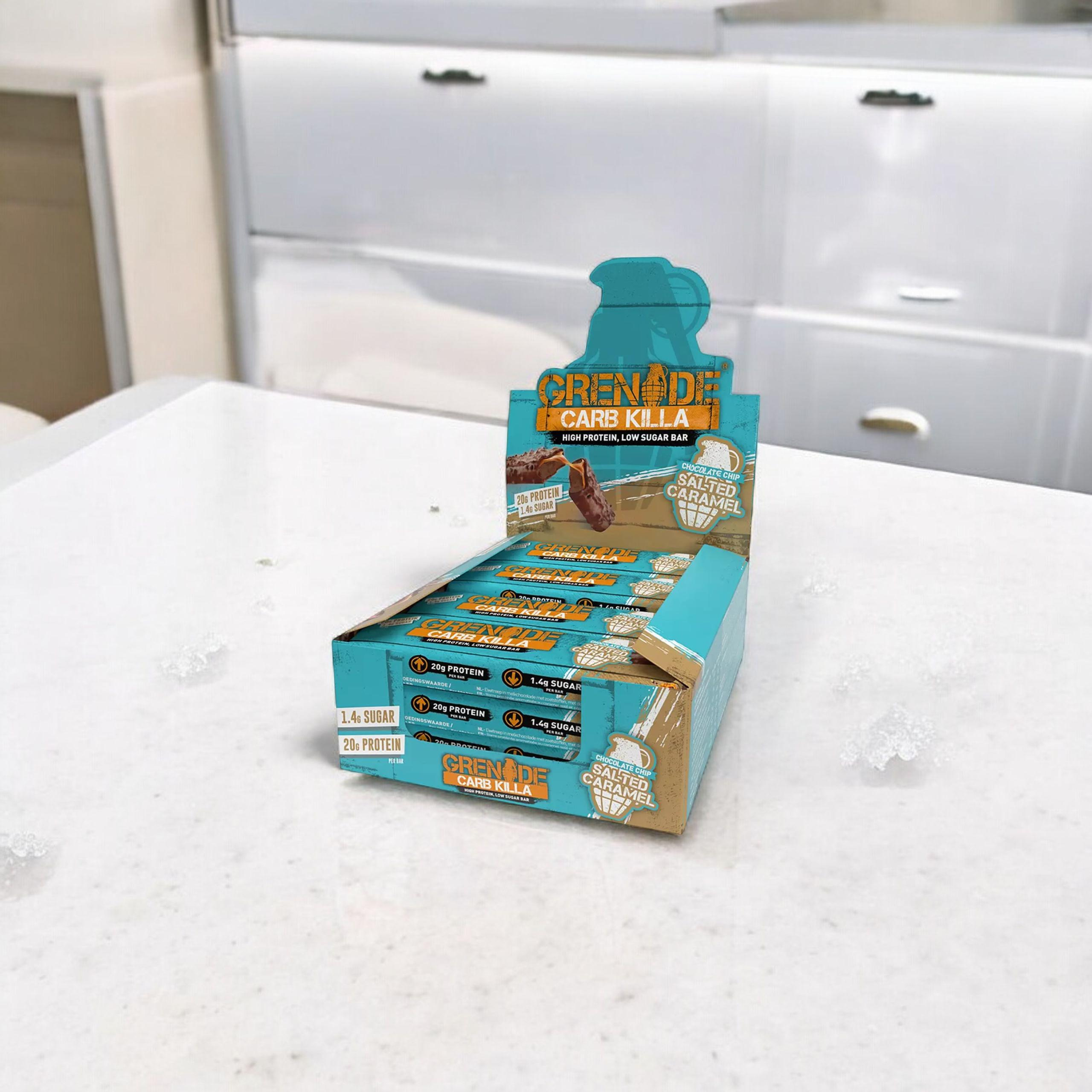 GRENADE - Proteinriegel - 60g x12