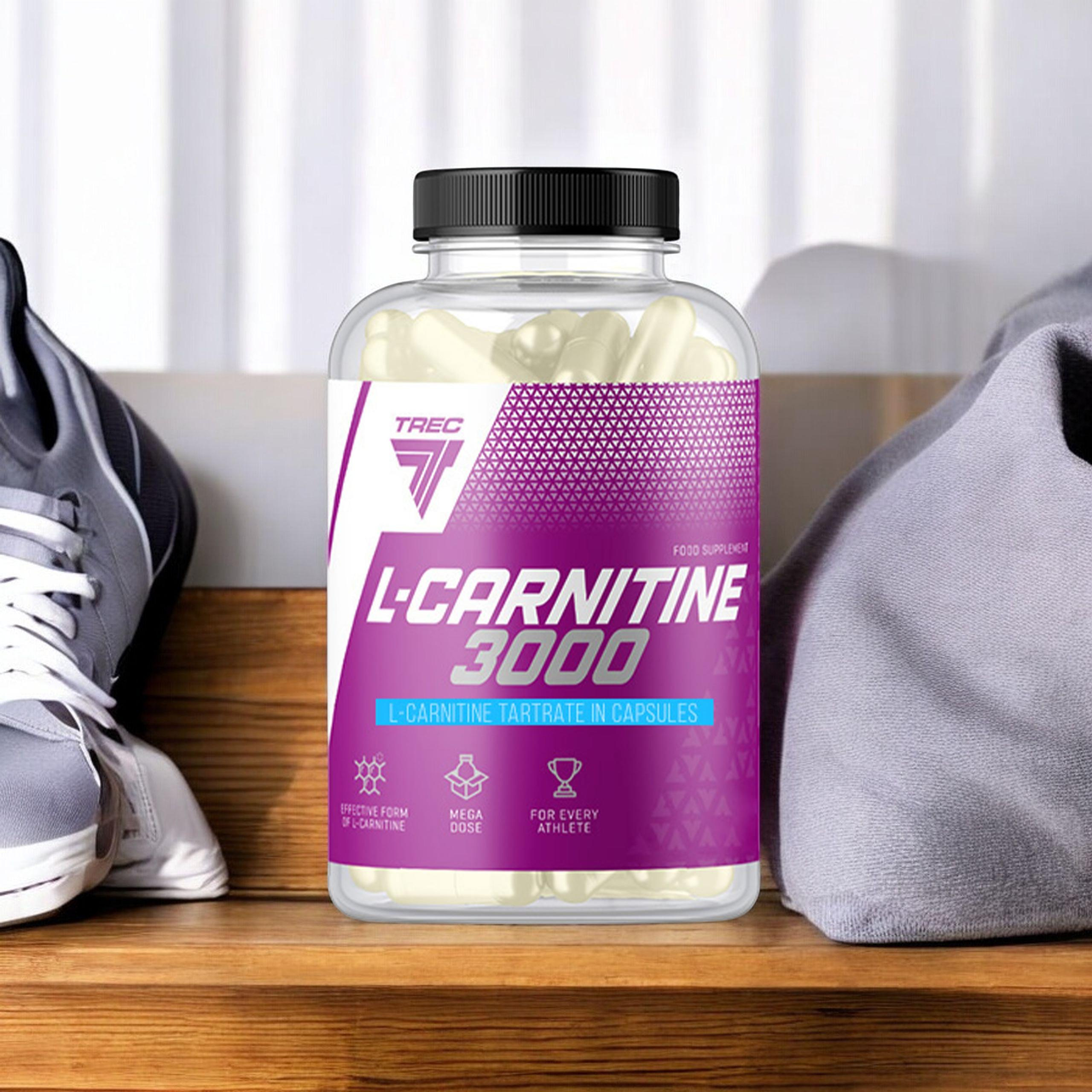 TREC L-Carnitine 3000 - 60caps. - L-Carnitin