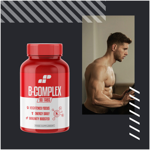 MP NUTRITION Vitamin B-Complex - 90tabs - B-Komplex Vitamine