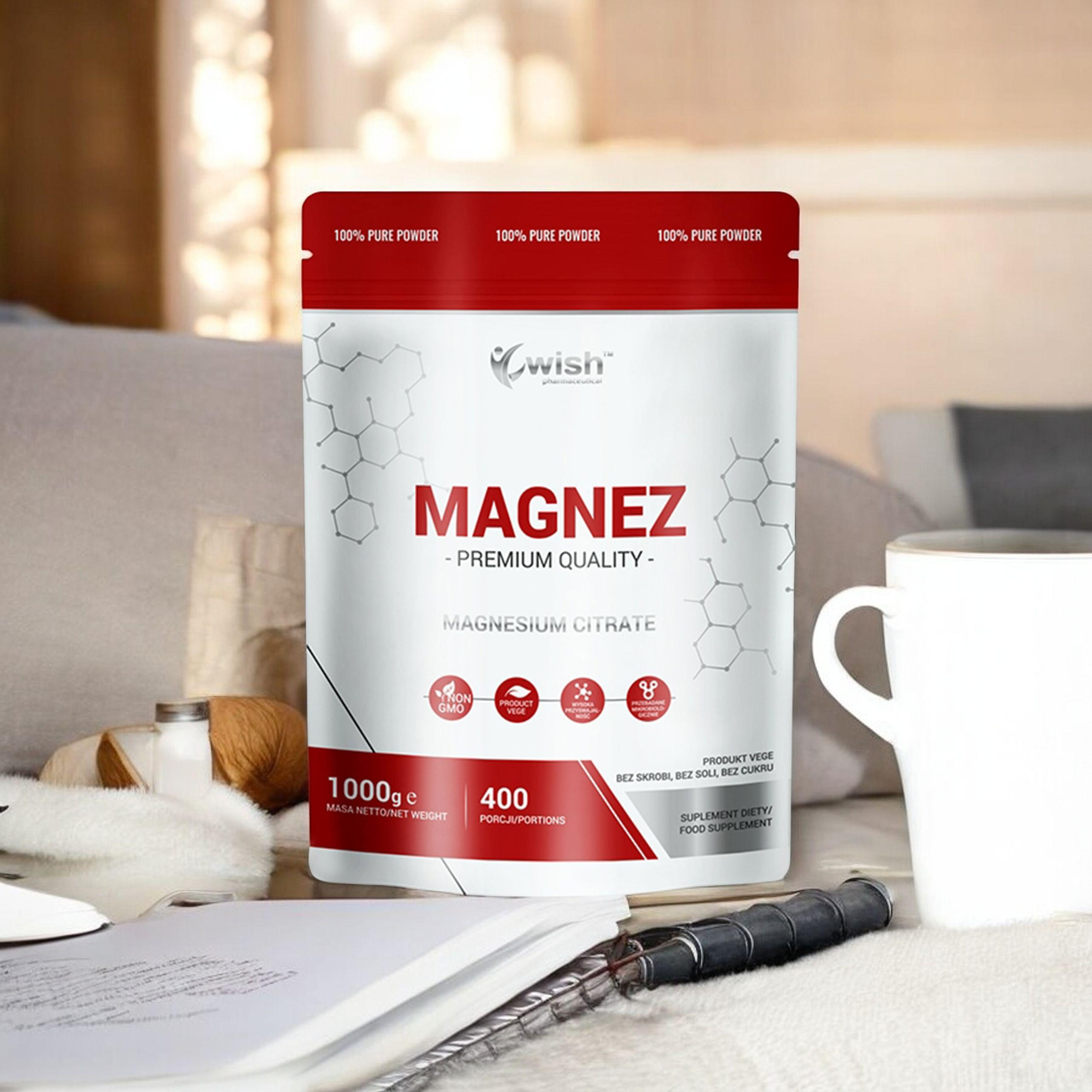 WISH Pharmaceutical Magnesiumcitrat - 1000g