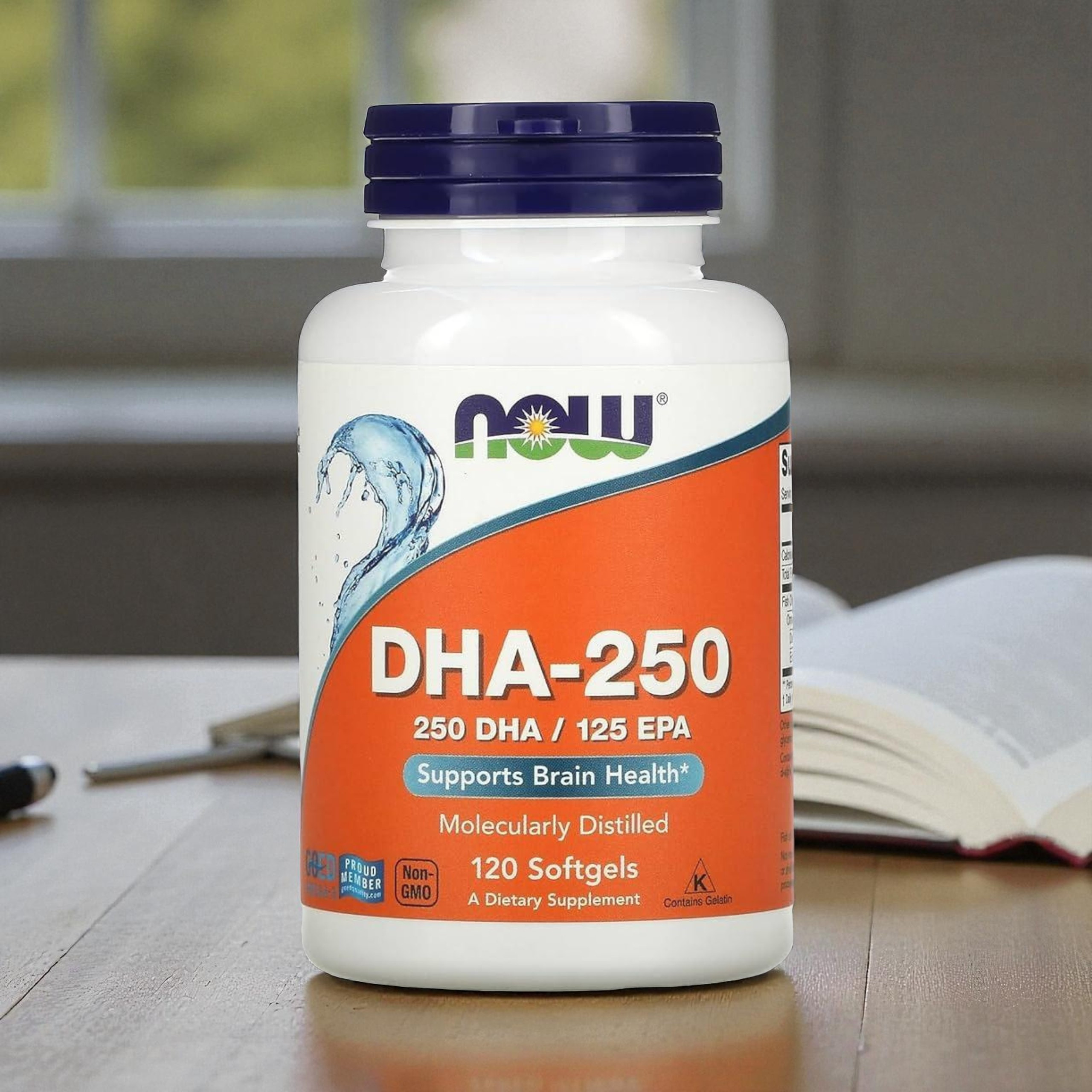 NOW - DHA 250mg - 120 Weichkapseln pol_pl_NOW-DHA-250mg-120softgels-43032_4