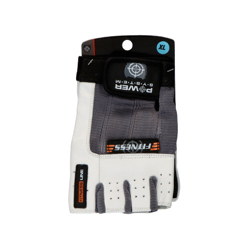 POWER SYSTEM Fitness-Handschuhe - Szaro-Białe