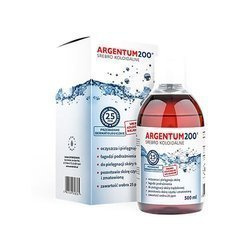 AURA HERBALS Argentum200 Srebro Koloidalne (25 ppm) - Tonikum (500ml)