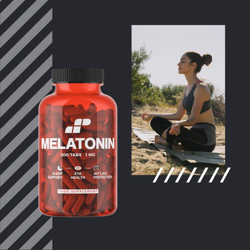 MP NUTRITION Melatonin 1mg - 300tabs - Melatonin