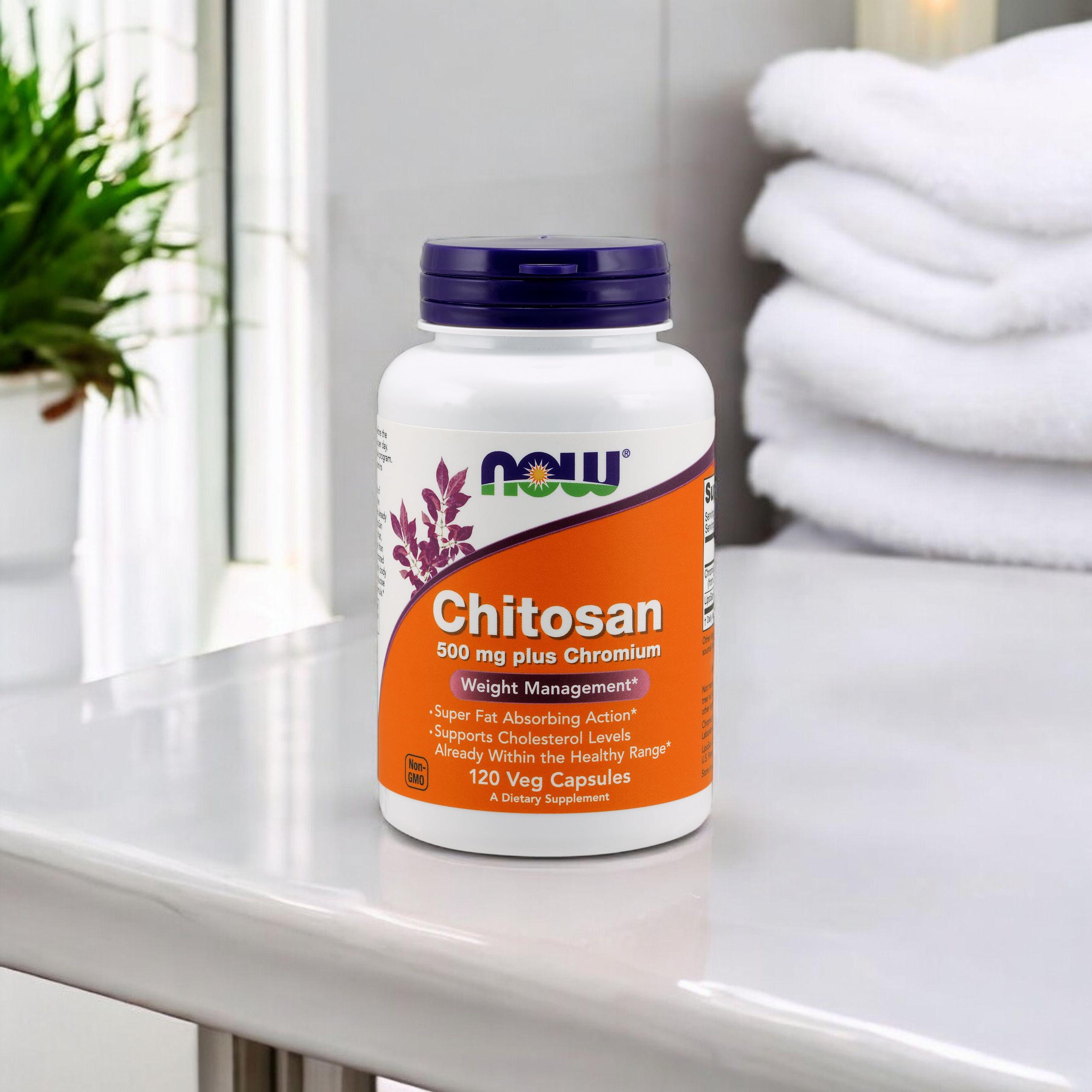 NOW Chitosan - 120vcaps