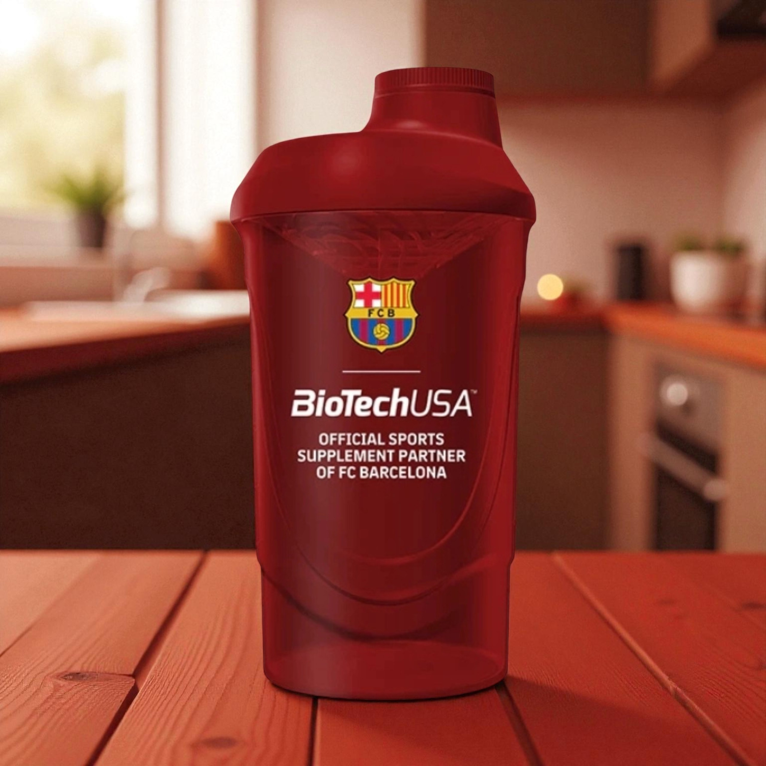 BIOTECH - Shaker Biotech FC Barcelona - 600ml - Rot