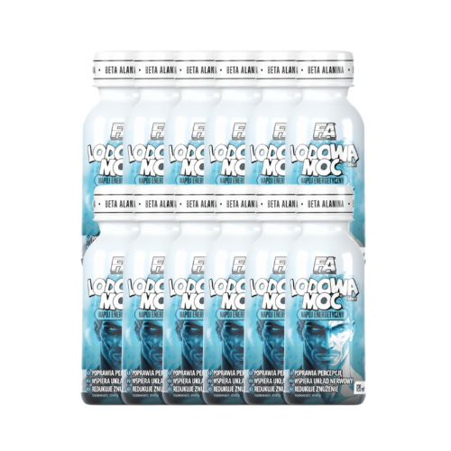 FITNESS AUTHORITY - Eisige Kraft Shot - 12x 120ml - Zitronen-Eistee