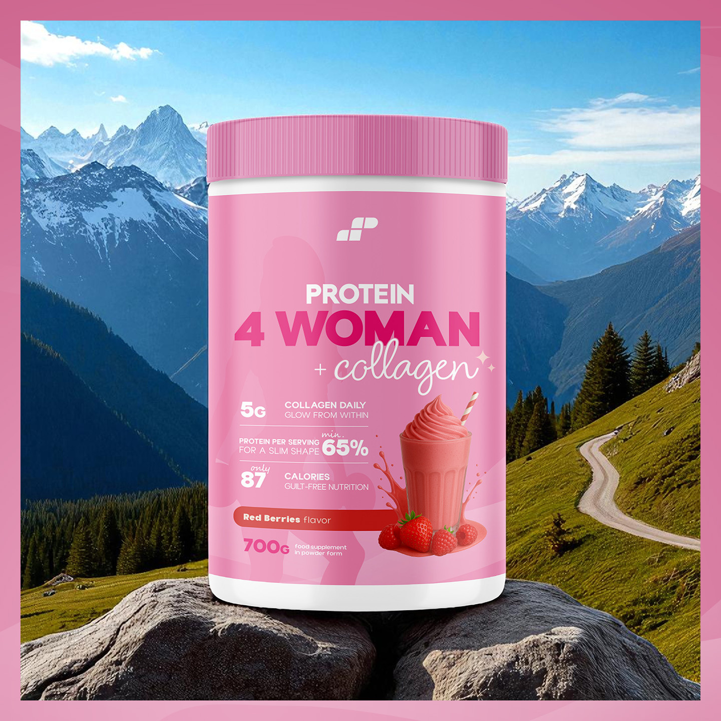 Protein 4 Woman + Collagen - 700g