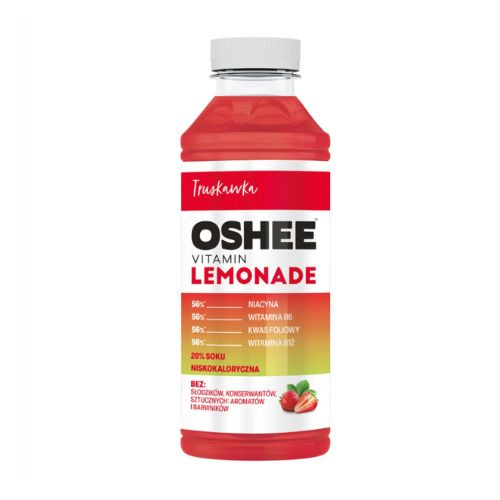 OSHEE - Oshee Vitamin-Limonade - 555ml - Erdbeere