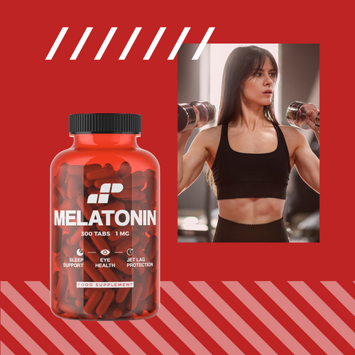 MP NUTRITION Melatonin 1mg - 300tabs - Melatonin