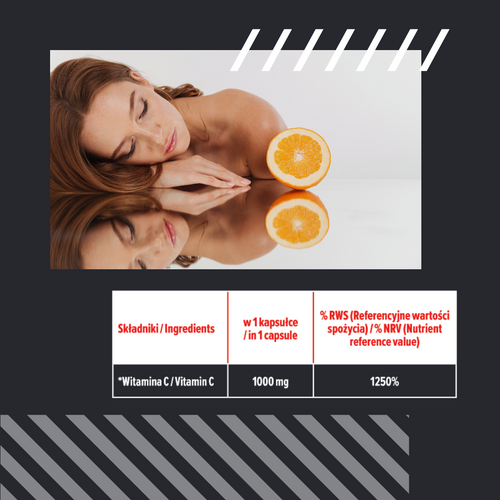 MP NUTRITION Vitamin C 1000mg - 100caps - Vitamin C