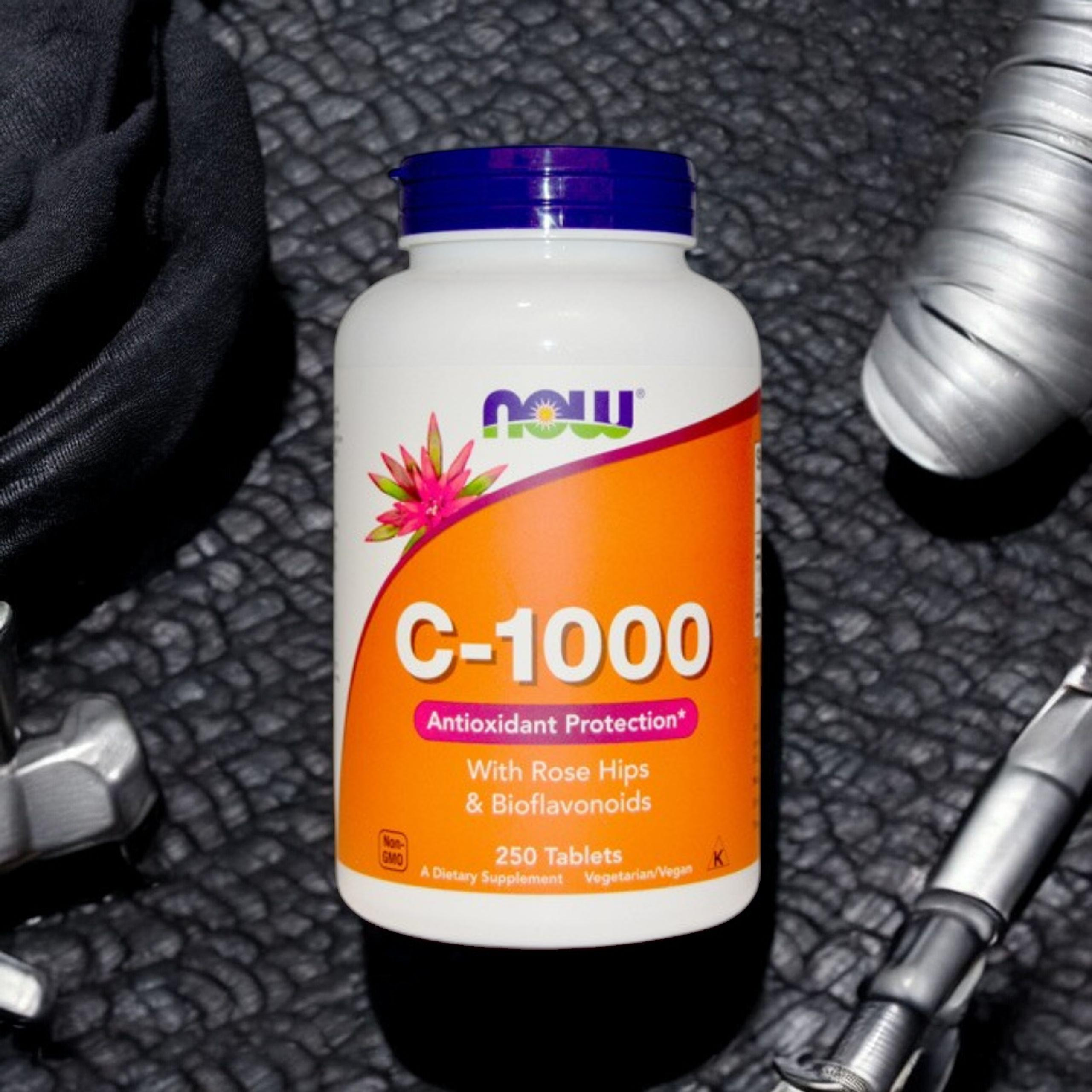 NOW Vitamin C-1000 Antioxidant Protection - 250tabs