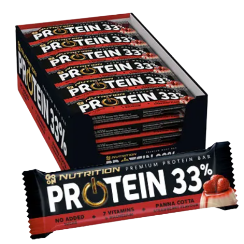 GO ON NUTRITION - Go On Protein 33% Riegel - 25x 50g