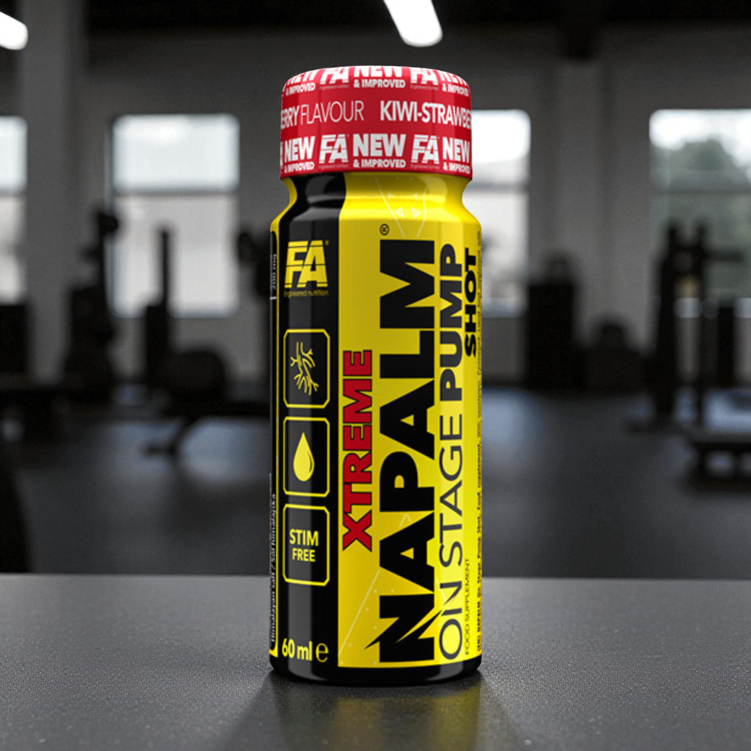FITNESS AUTHORITY - Xtreme Napalm On Stage SF Shot - 24x 60ml