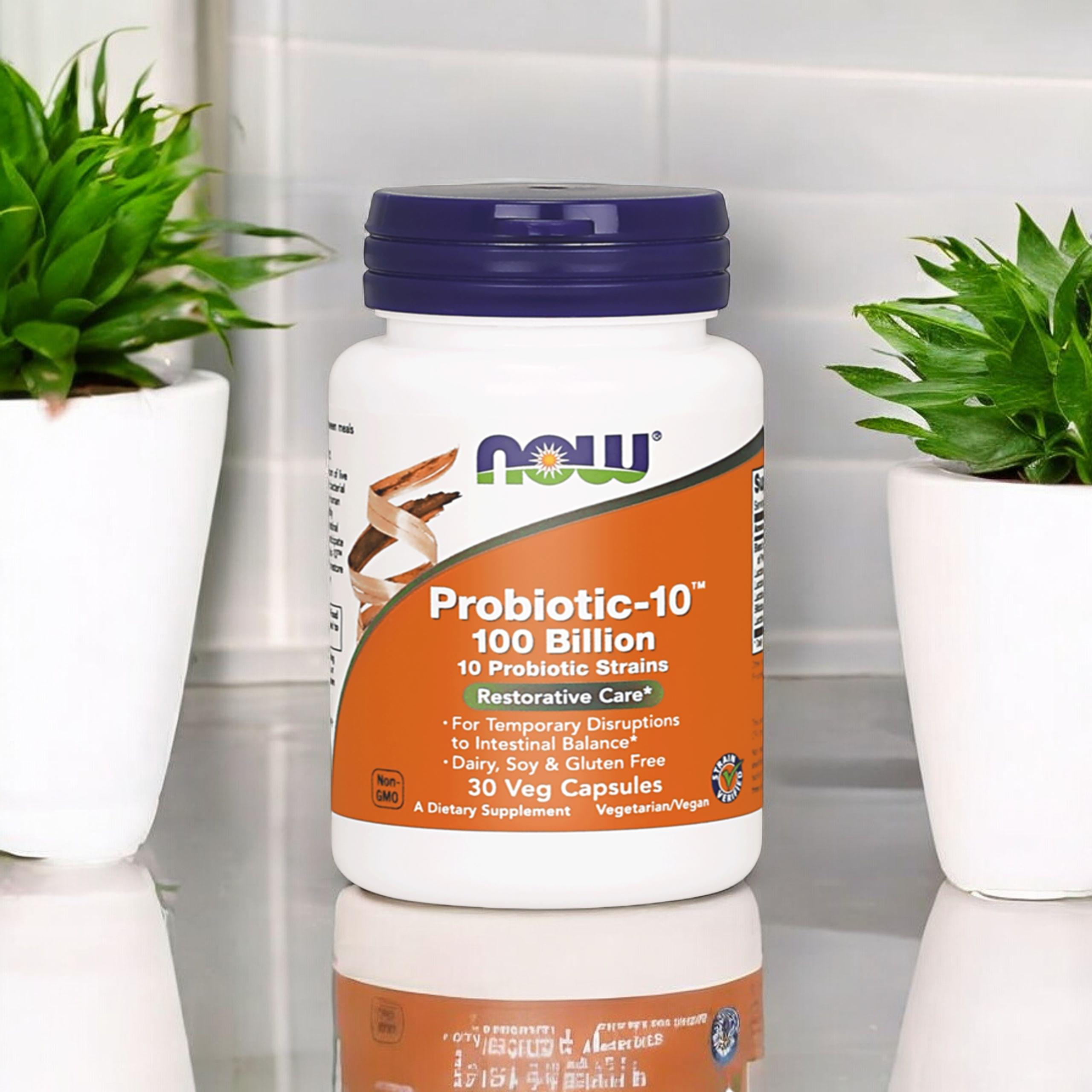 NOW Probiotic-10 100 Billion - 30 Veg Caps