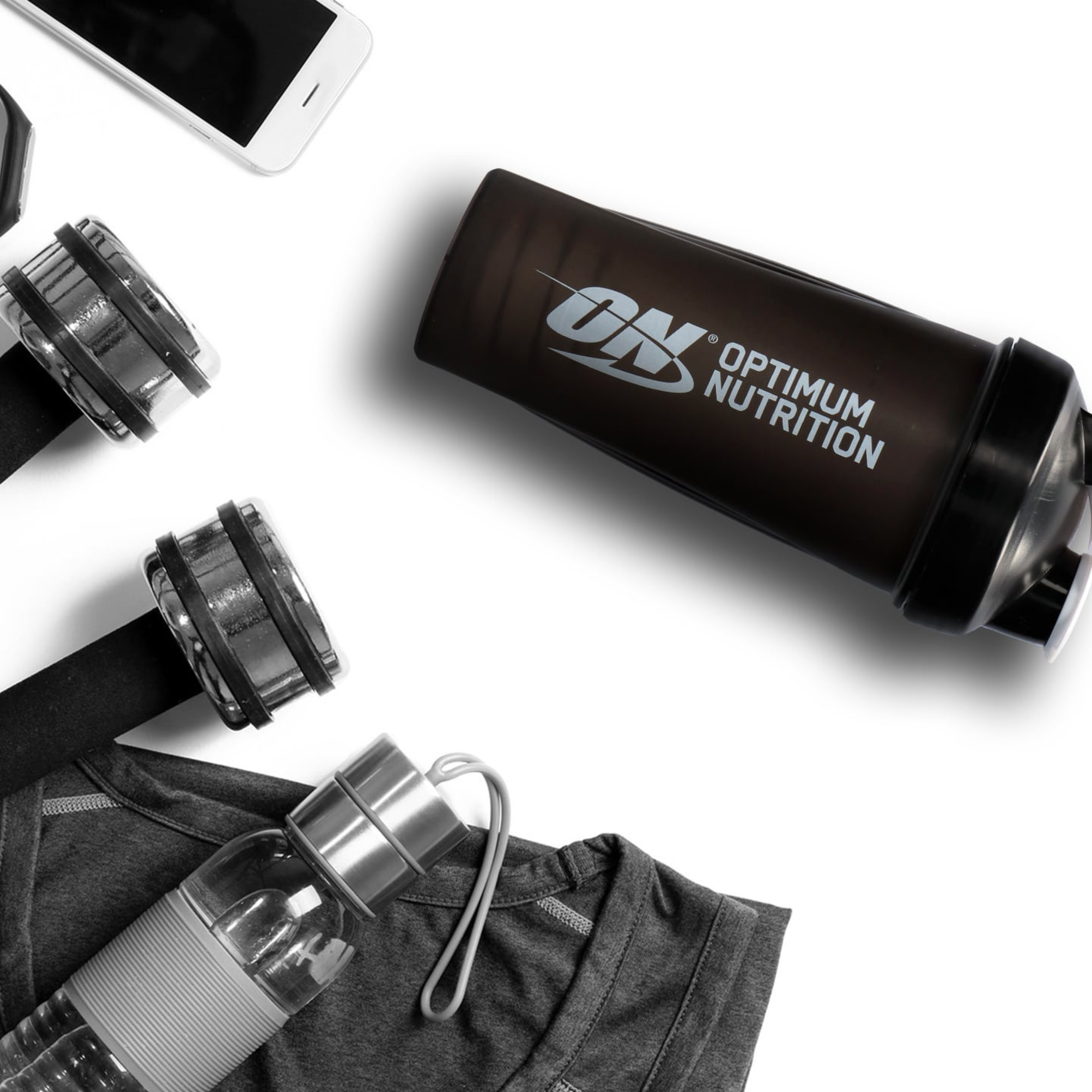 OPTIMUM NUTRITION Shaker ON - 600ml - Black