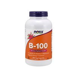 NOW Vitamin B-100 - 250vcaps - Vitamin B