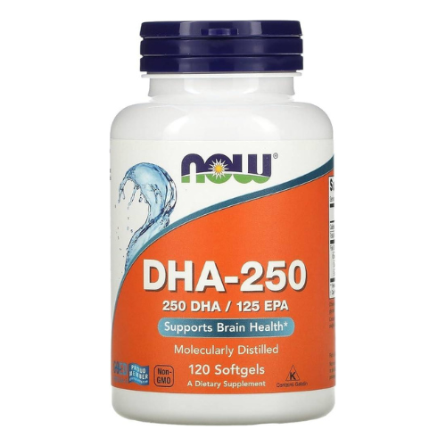 NOW - DHA 250mg - 120 Weichkapseln