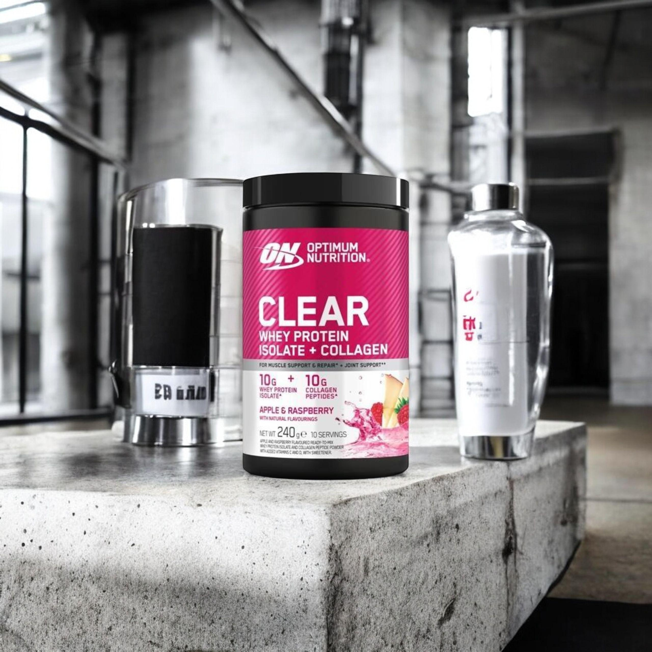 OPTIMUM NUTRITION - Molke-Kollagen - 240g - Apfel-Himbeere