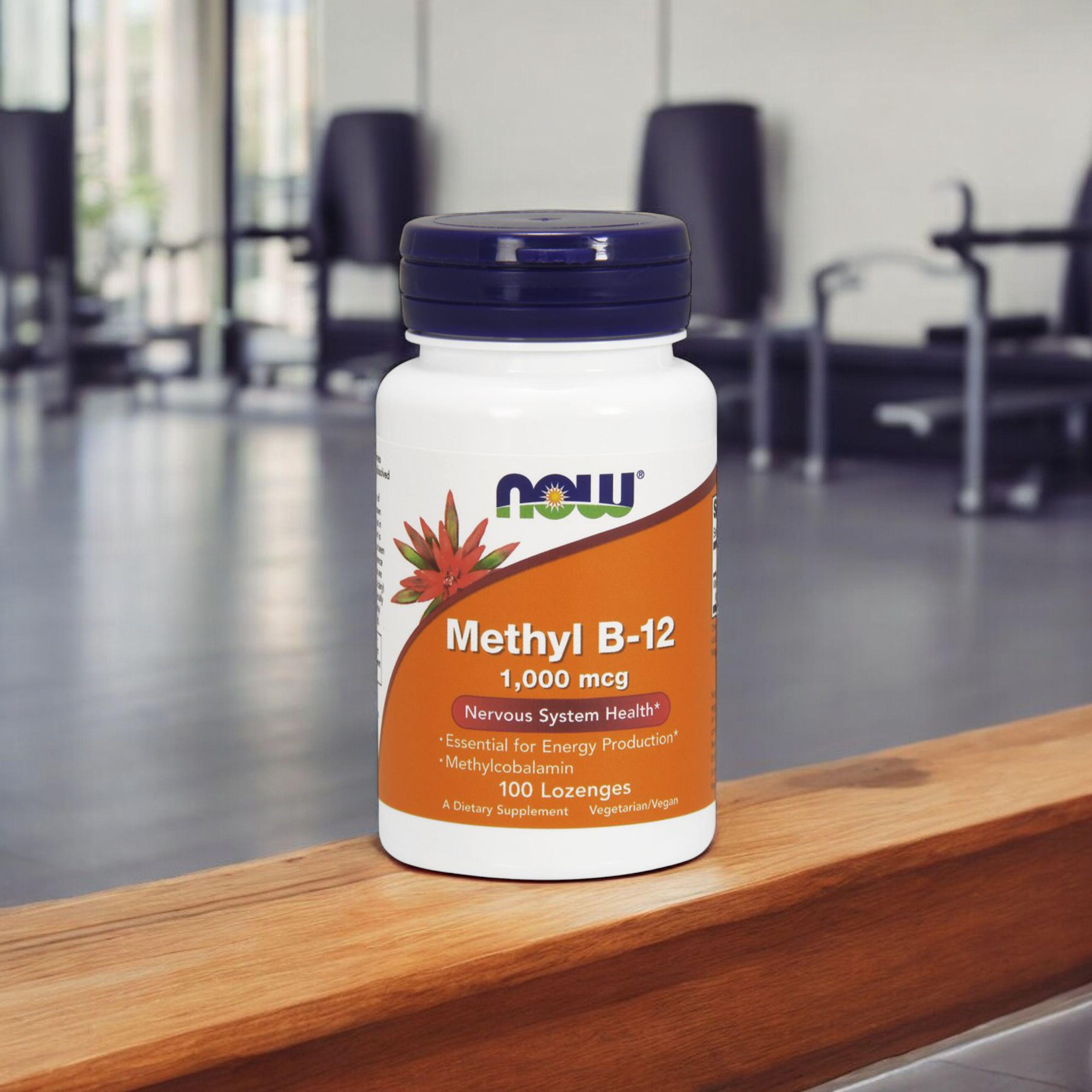 NOW Methyl B-12 1000mcg - 100 Lutschtabletten