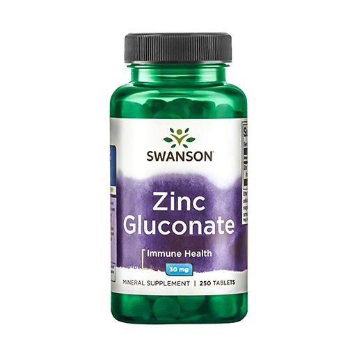 SWANSON Zink (Gluconat) 30mg - 250tabs