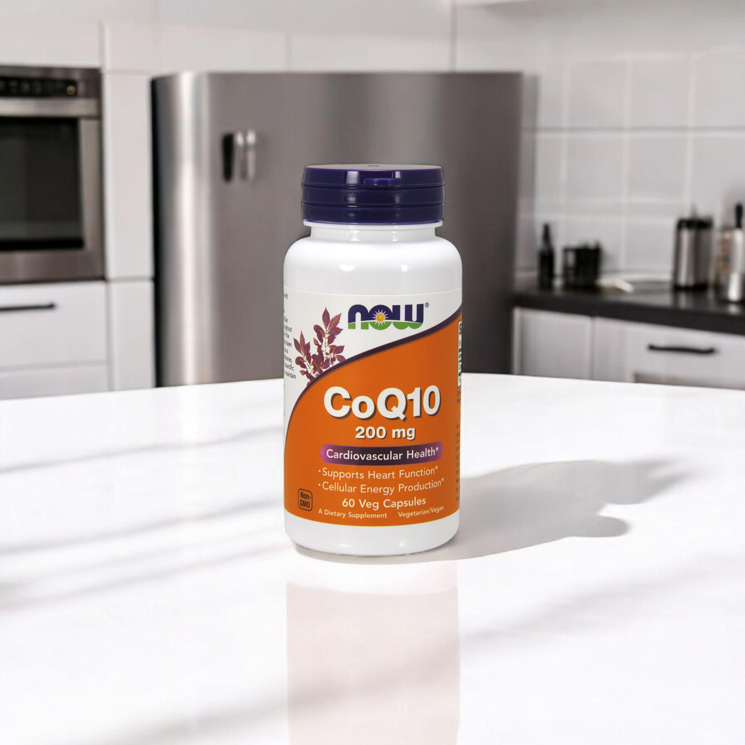 NOW CoQ10 ( Coenzym Q10 ) 200mg - 60vegcaps