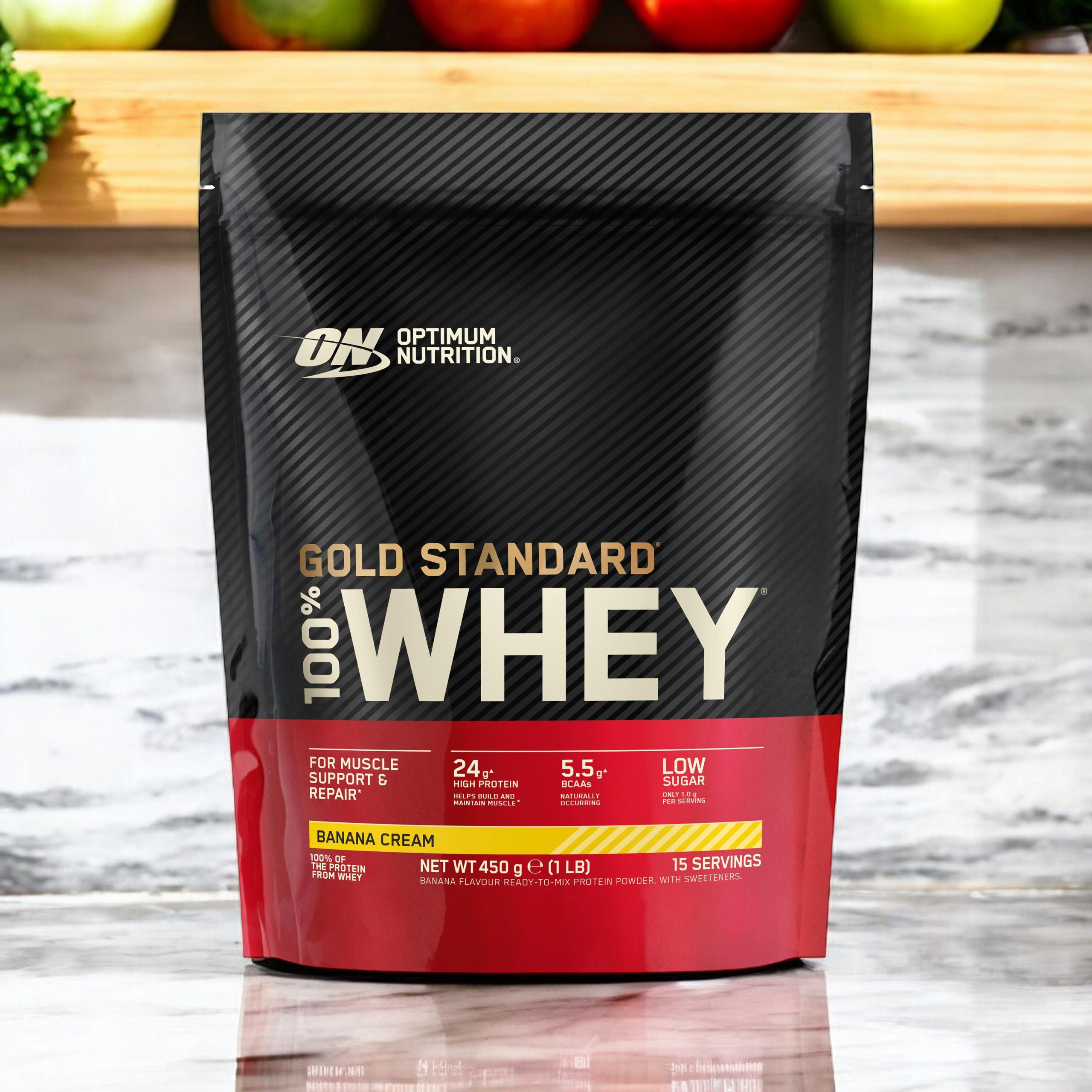 OPTIMUM NUTRITION Whey Gold Standard Bag - 450g