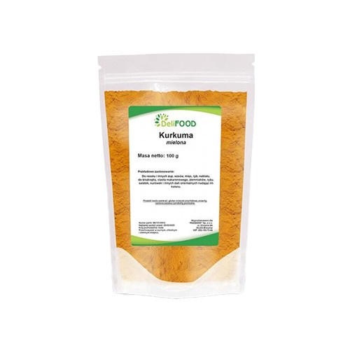 DELIFOOD - Gemahlene Kurkuma - 100g