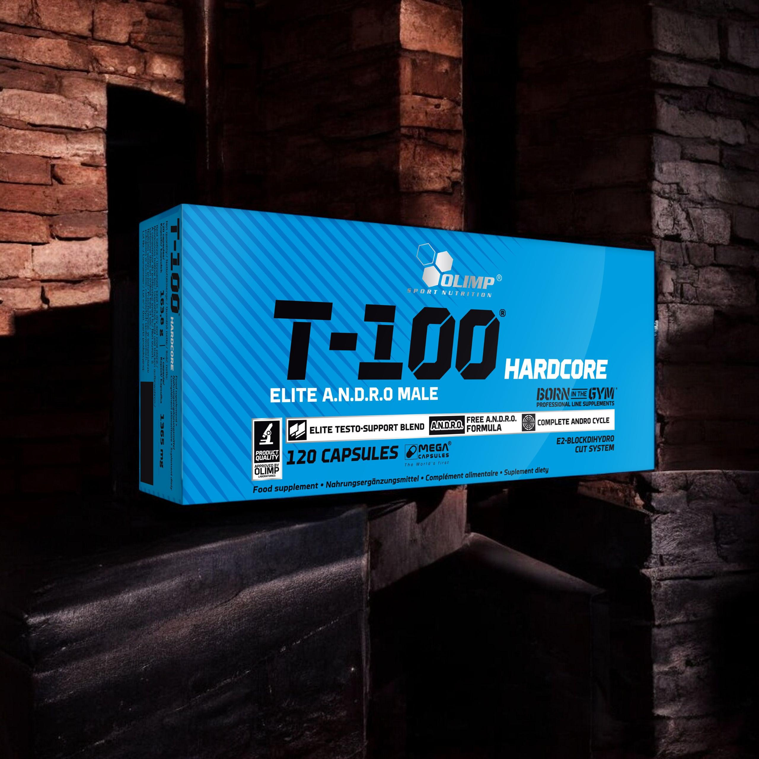 OLIMP T-100 Hardcore - 120caps