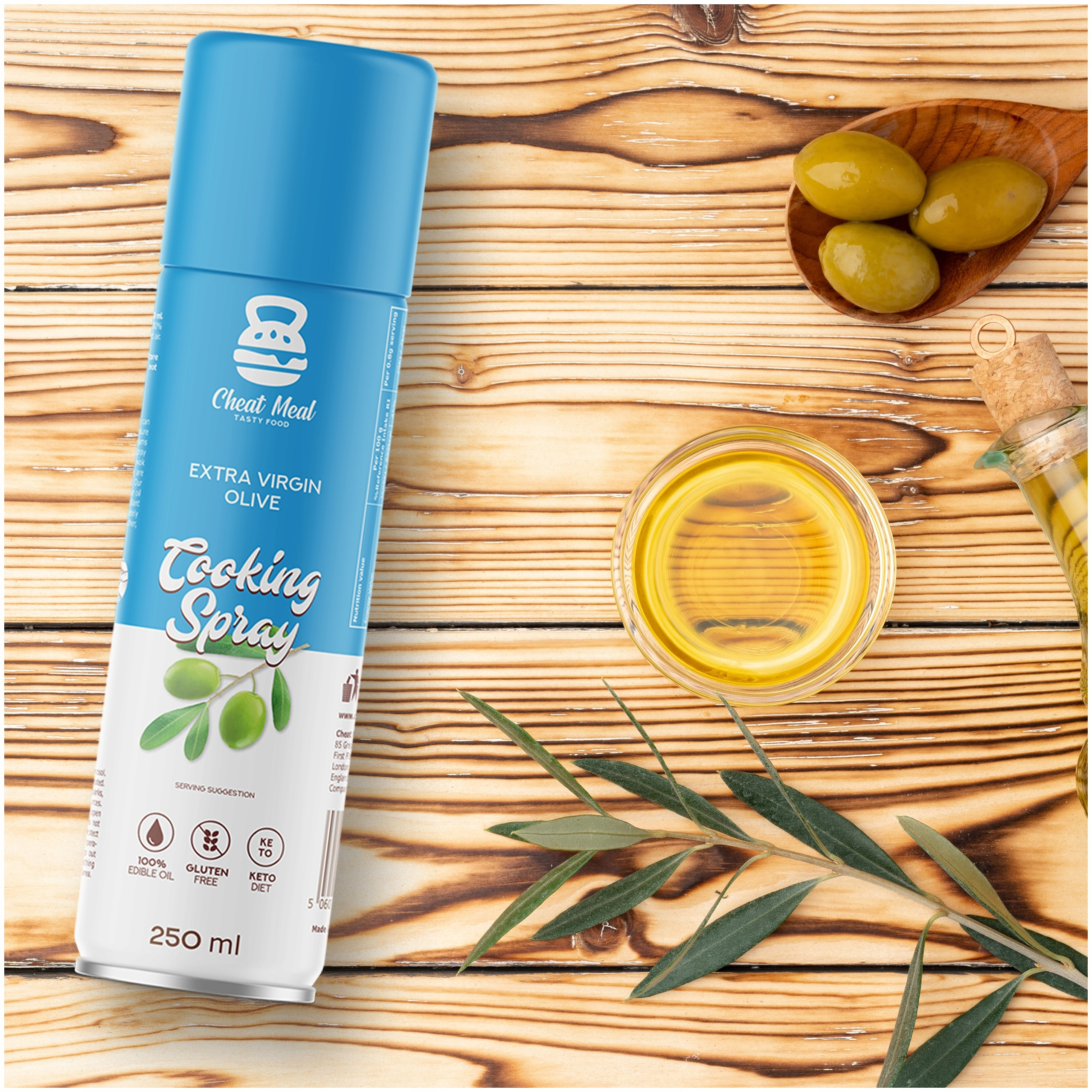 Konjac Tagliatelle Nudeln 400g + Olivenölspray Cheat SET