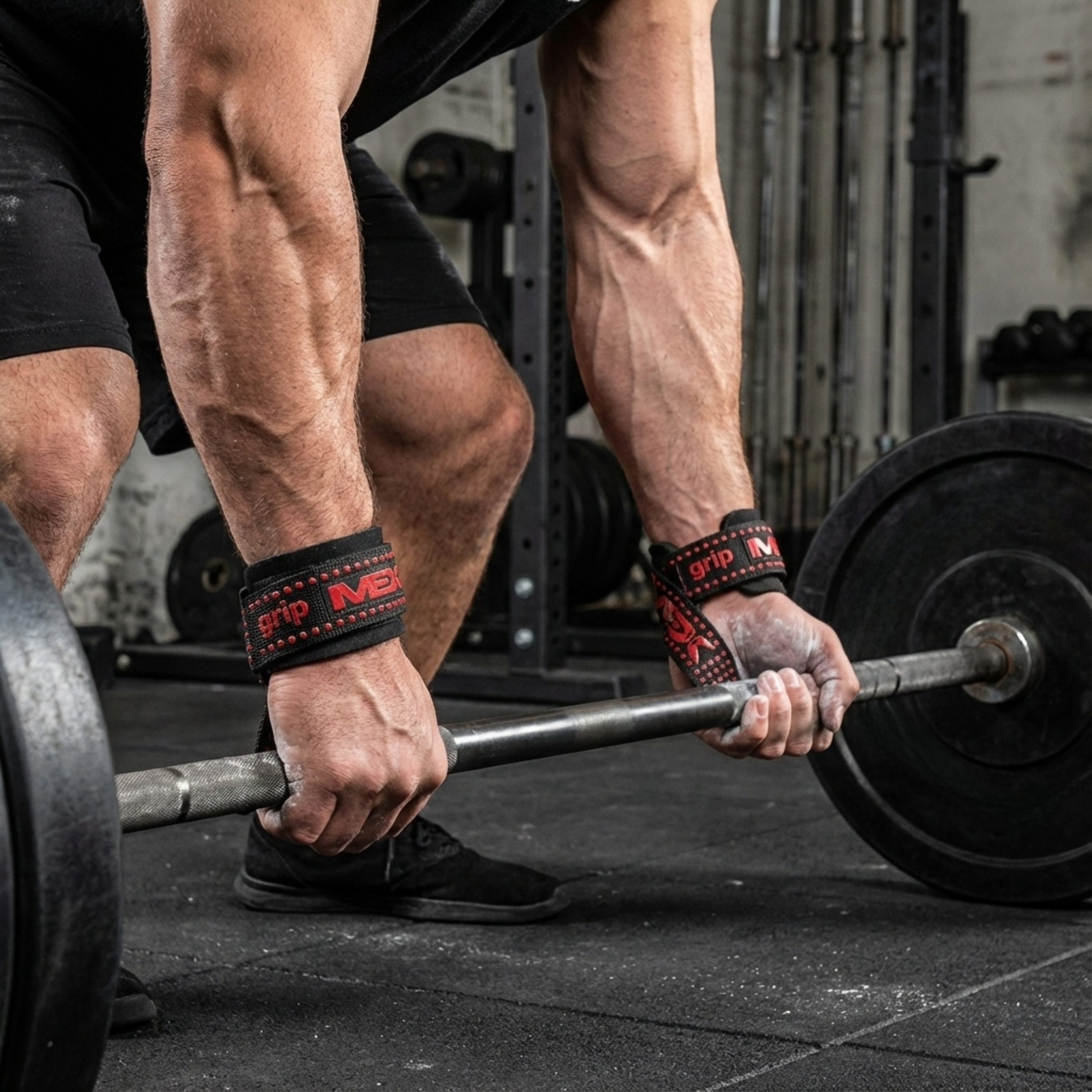 MEX NUTRITION - Zughilfen V-Pro - Schwarz pol_pl_MEX-NUTRITION-Lifting-Straps-V-Pro-Black-41976_3