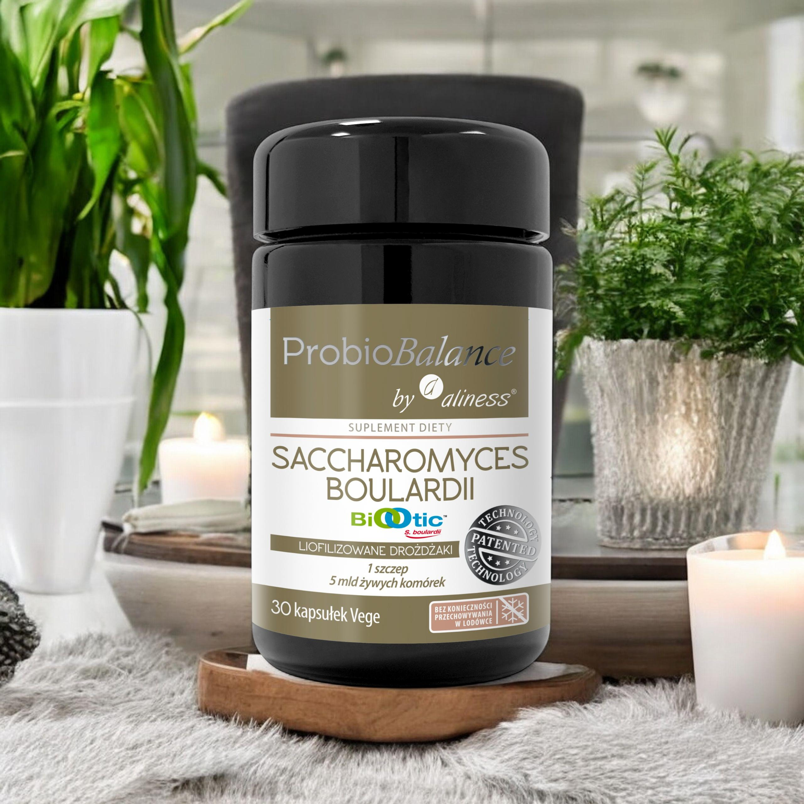 ALINESS - Saccharomyces Boulardii 5*10^9 Zellen - 30 pflanzliche Kapseln.