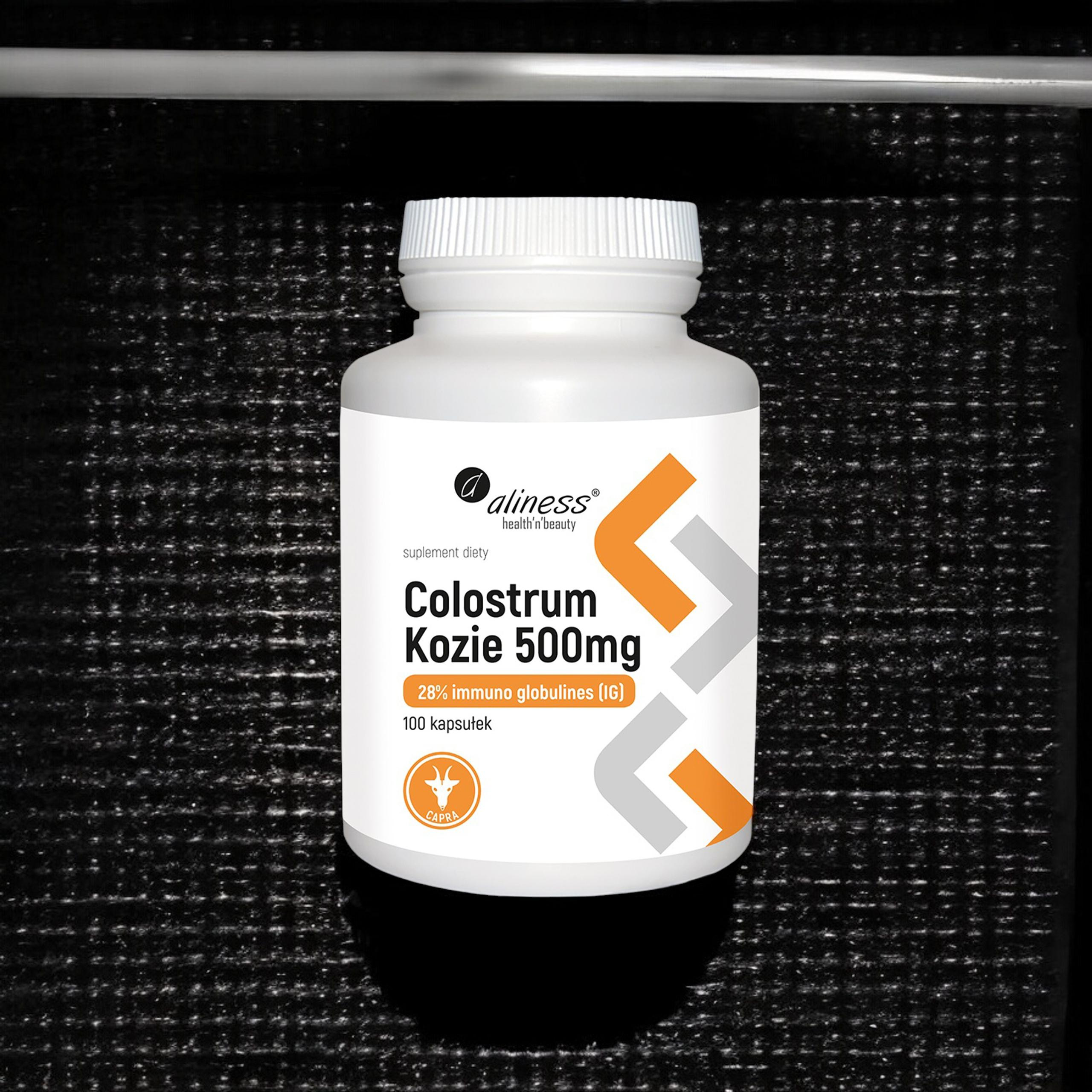 Aliness Colostrum Ziegen 500mg - 100caps.