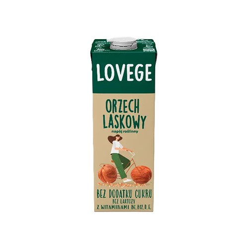 SANTE Napój Lovege Haselnuss Ohne Zucker - 1000ml
