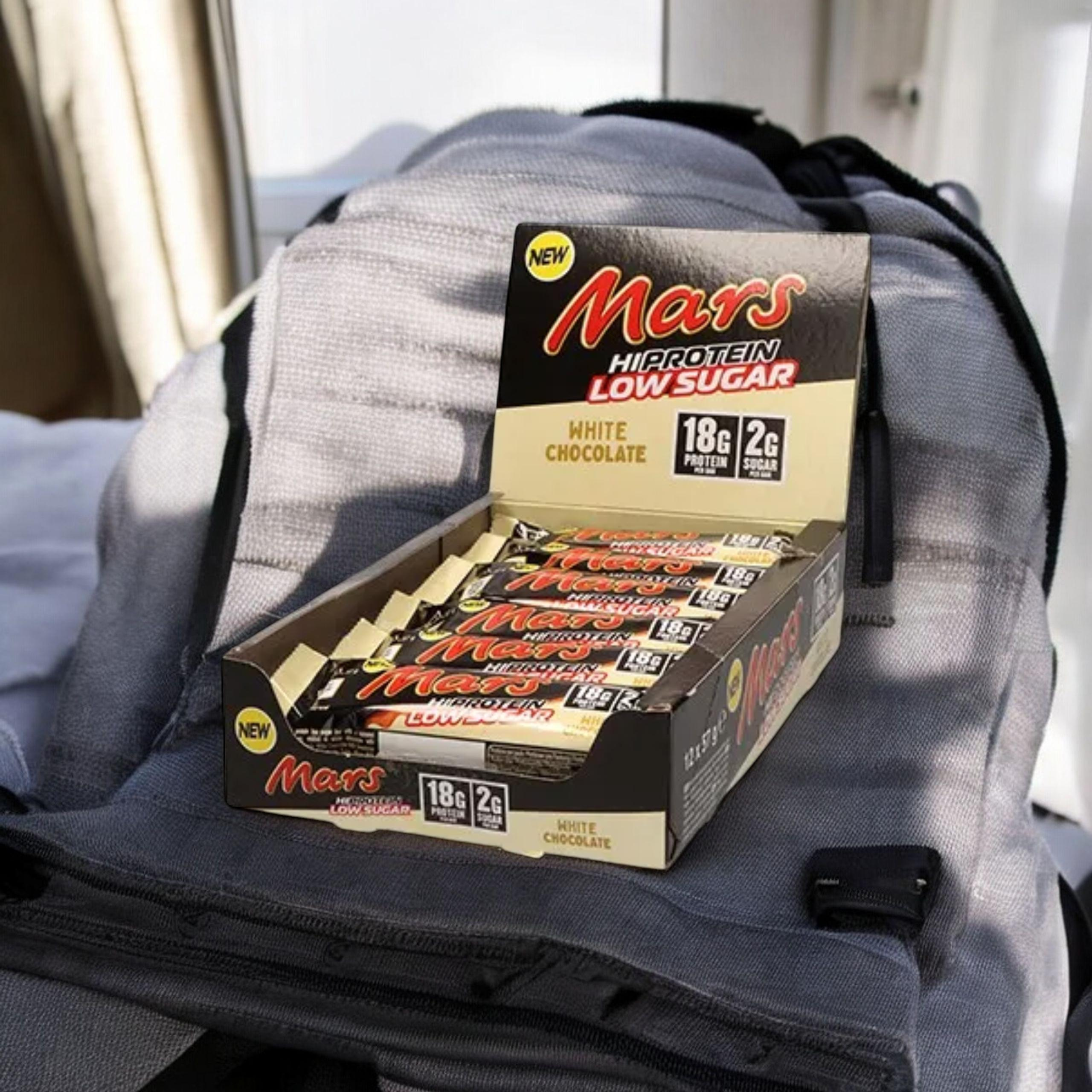 Mars - Mars HIProtein LS Riegel - 12x 57g - Weiße Schokolade