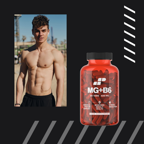 MP NUTRITION Mg + B6 - 90 Tabletten - Magnesium + Vitamin B6