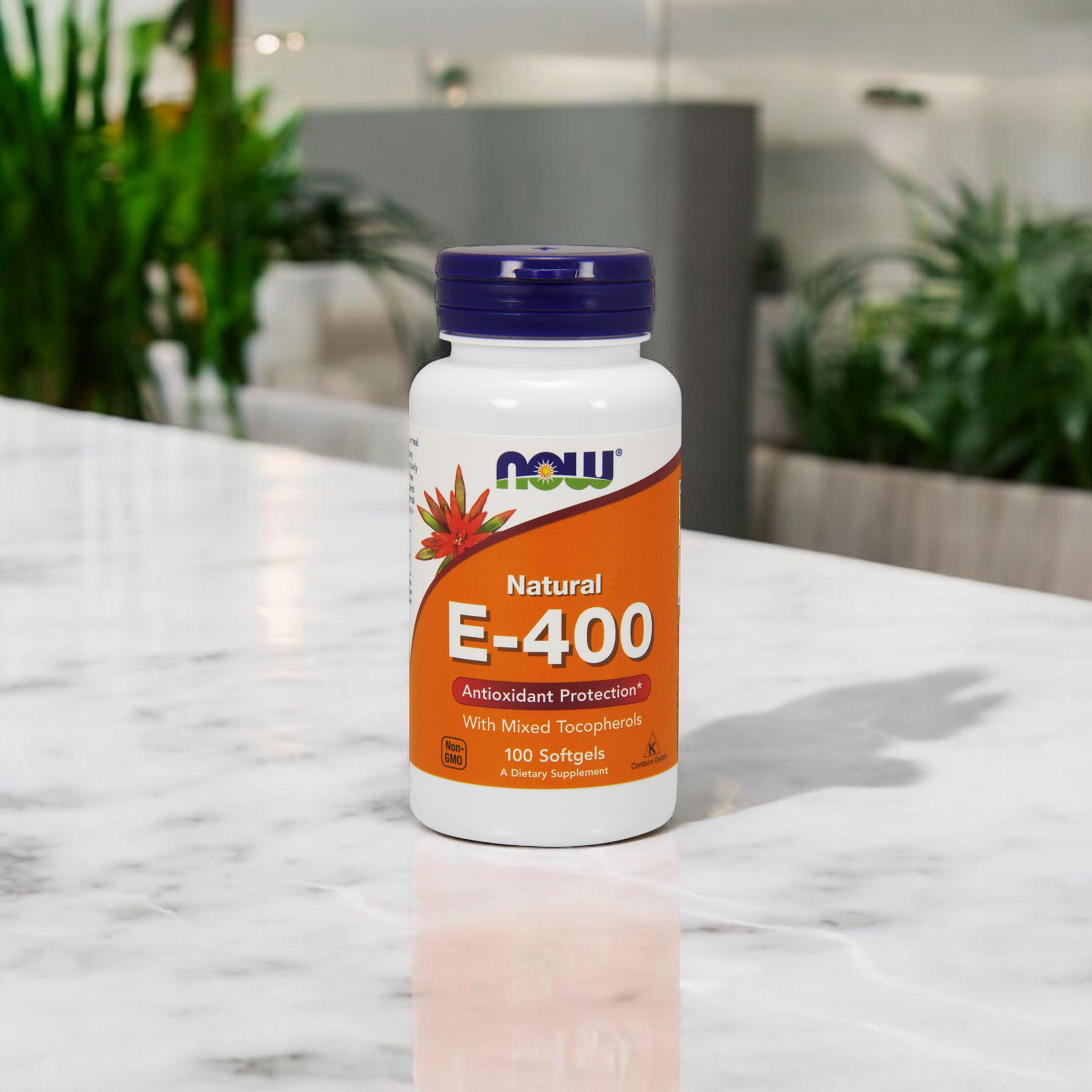 NOW Vitamin E-400 MT - 100softgels