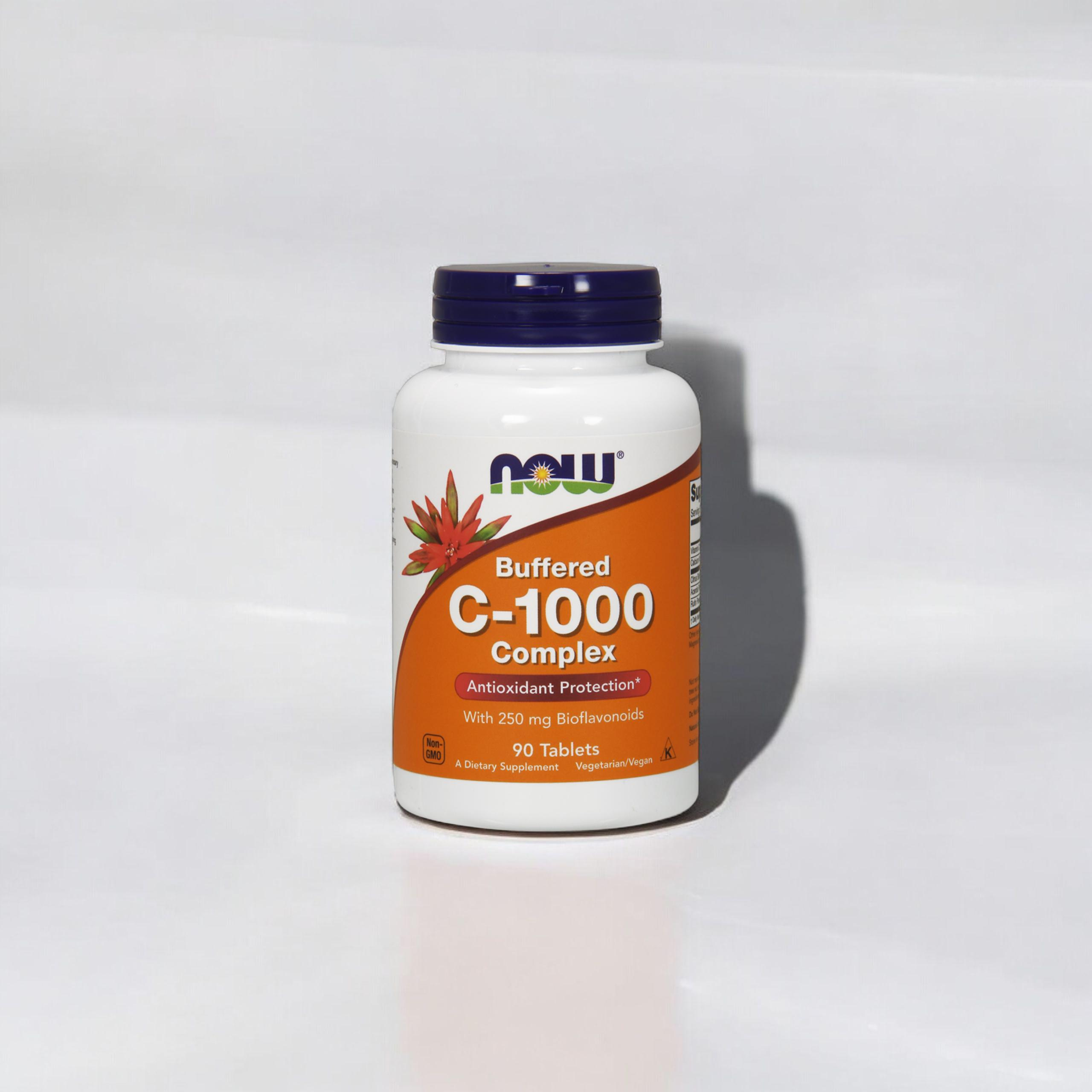 NOW Vitamin C-1000 Komplex Gepuffert - 90tab