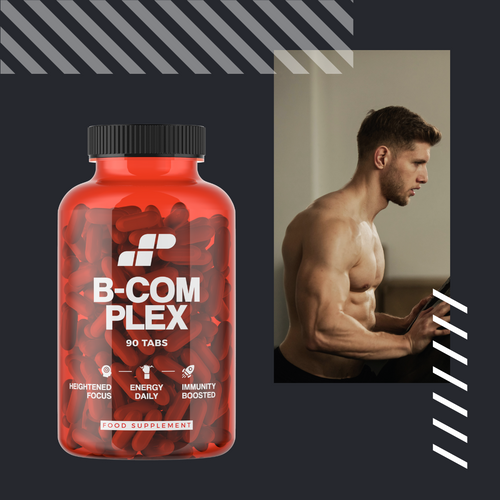 MP NUTRITION Vitamin B-Complex - 90tabs - B-Komplex Vitamine