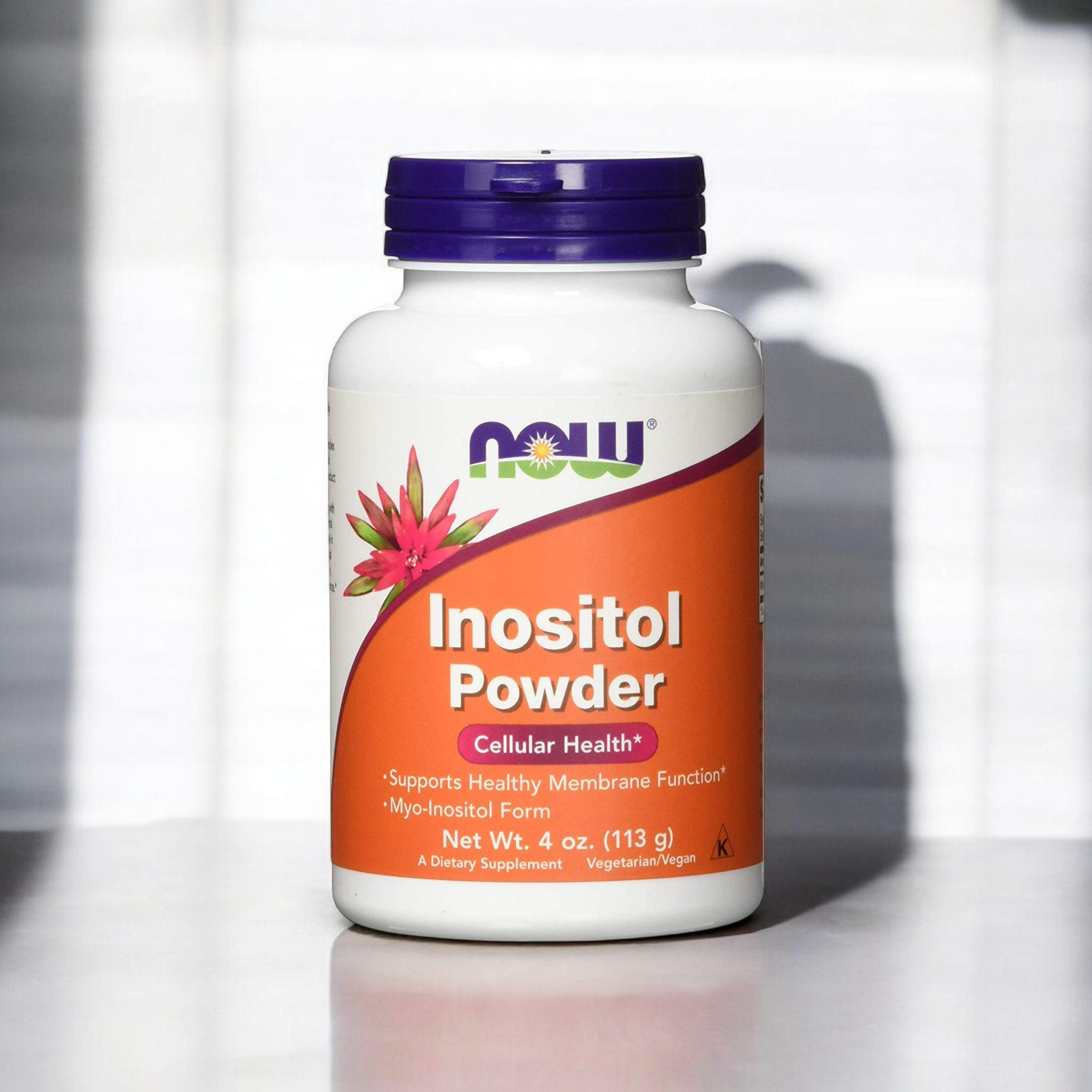 NOW Inositol Powder - 113g - Inositol im Pulver