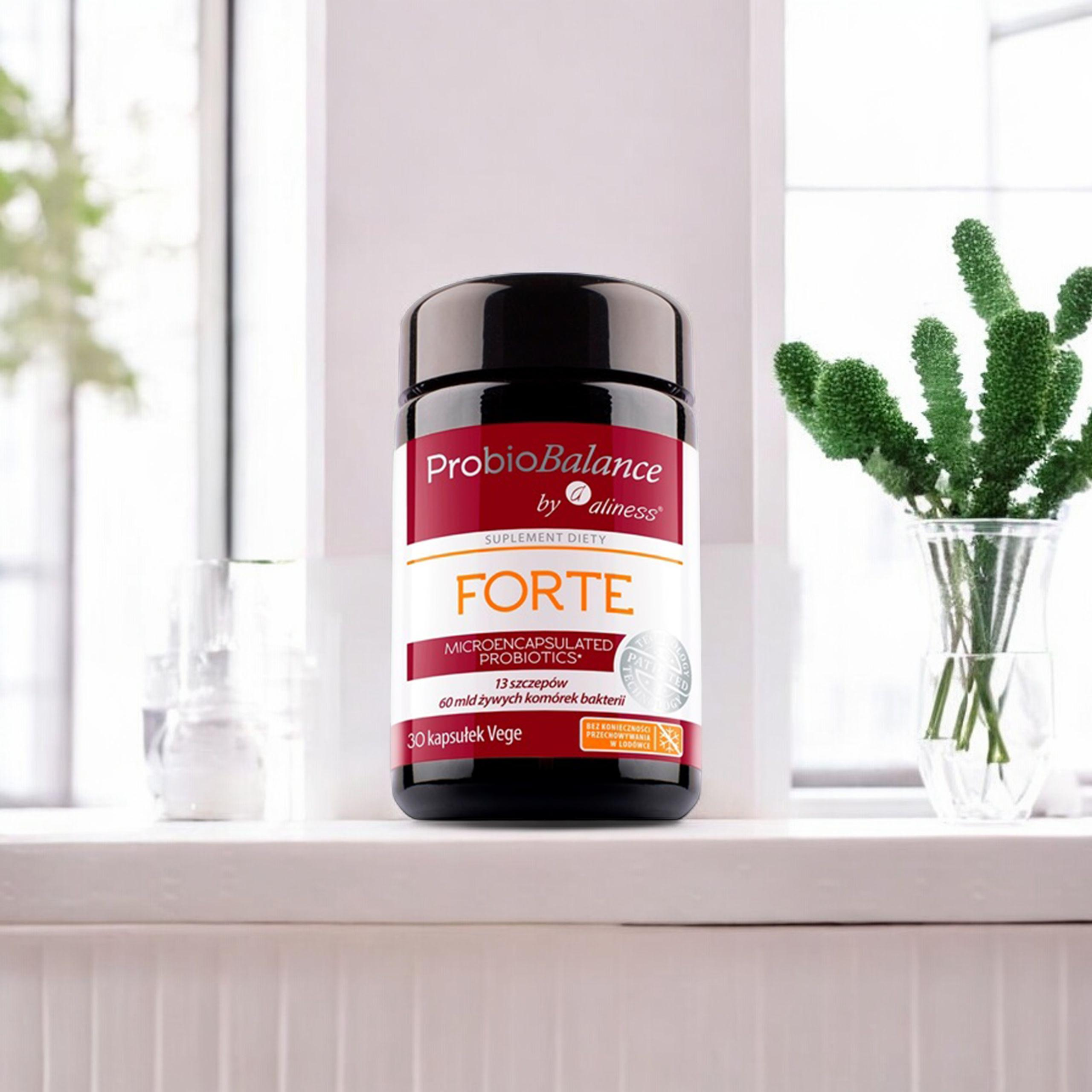 ALINESS - ProbioBALANCE Forte 60 Milliarden - 30 pflanzliche Kapseln.