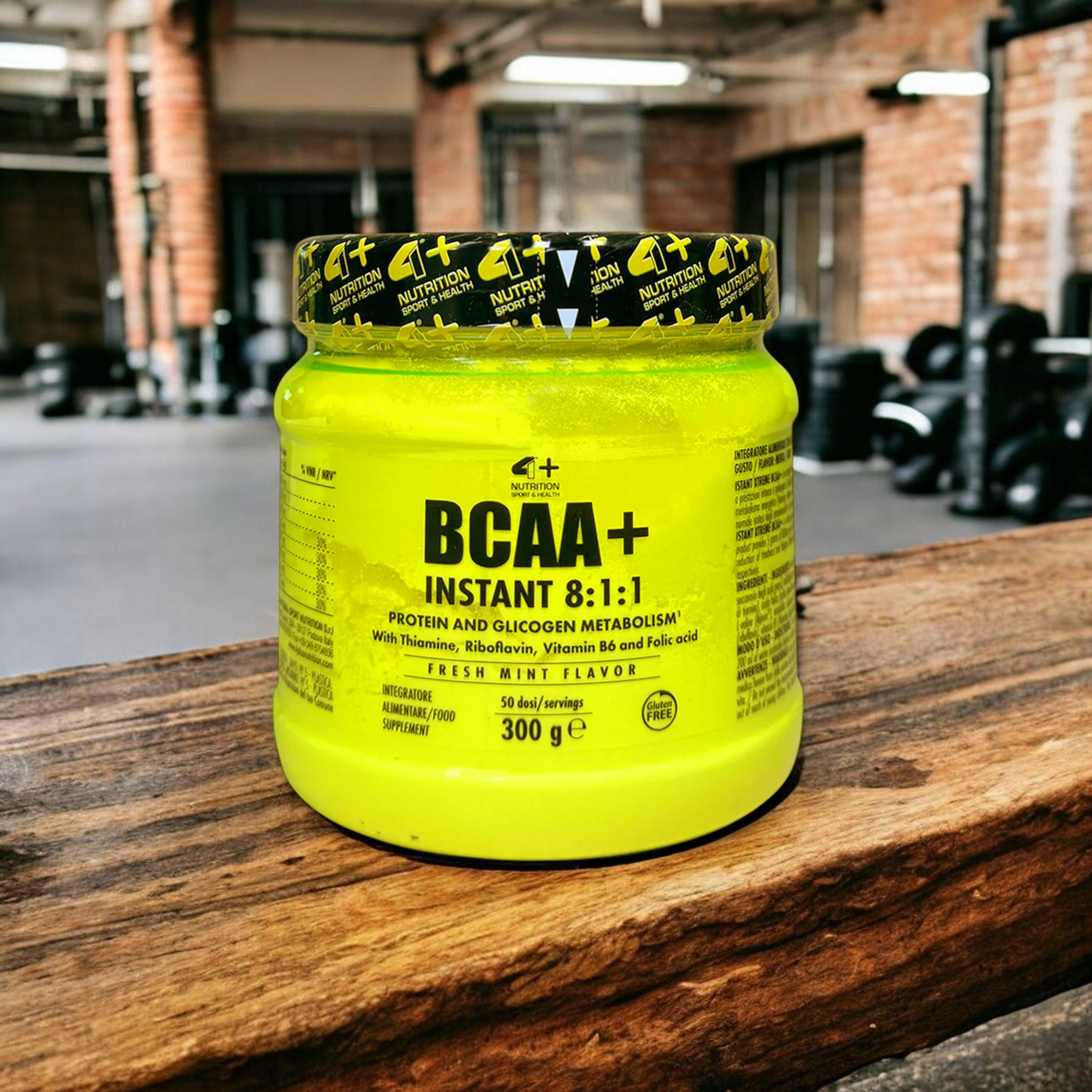 4+ NUTRITION - BCAA Instant Xtreme 8:1:1 - 300g - Fresh Mint