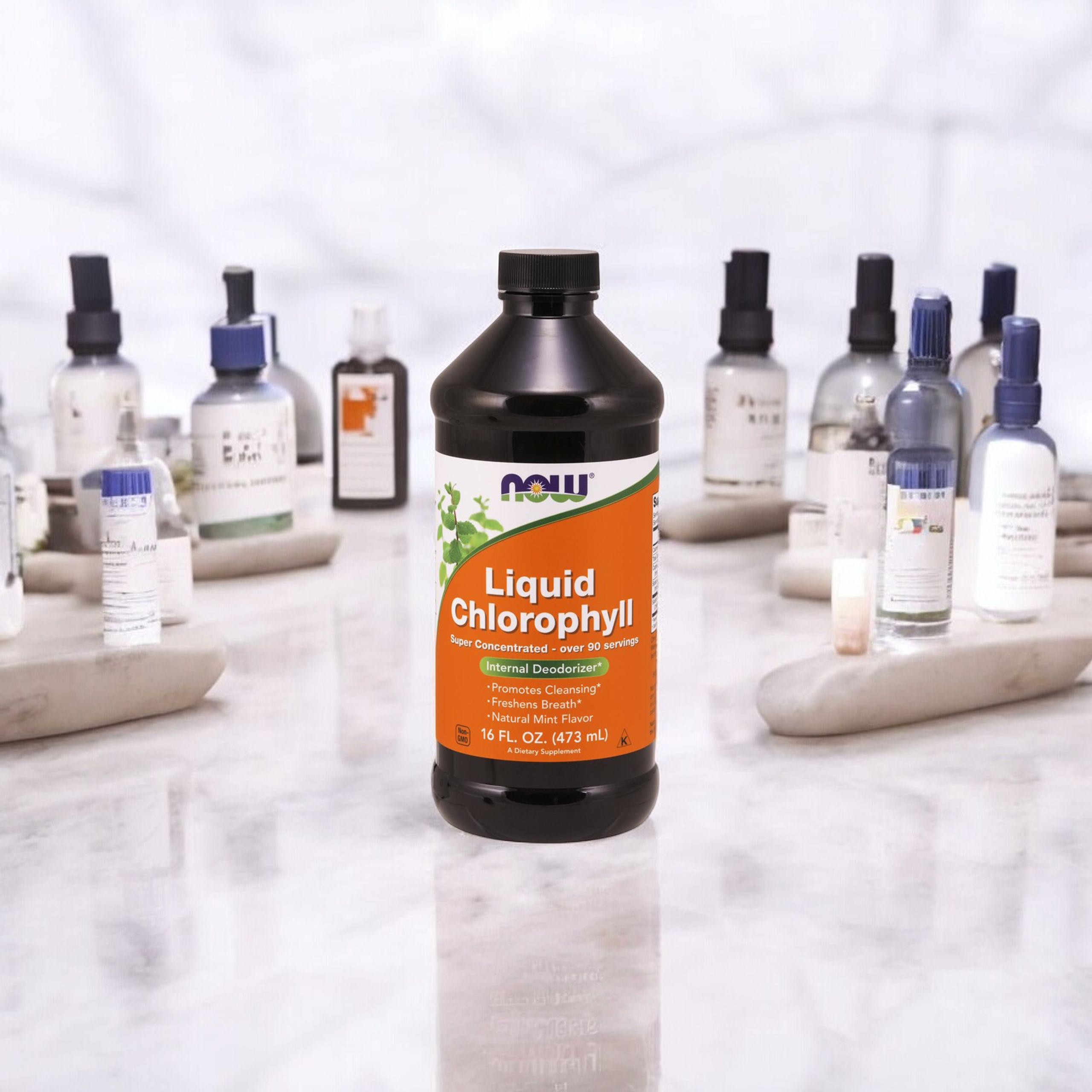 NOW Liquid Chlorophyll - 473ml - Flüssiger Chlorophyll