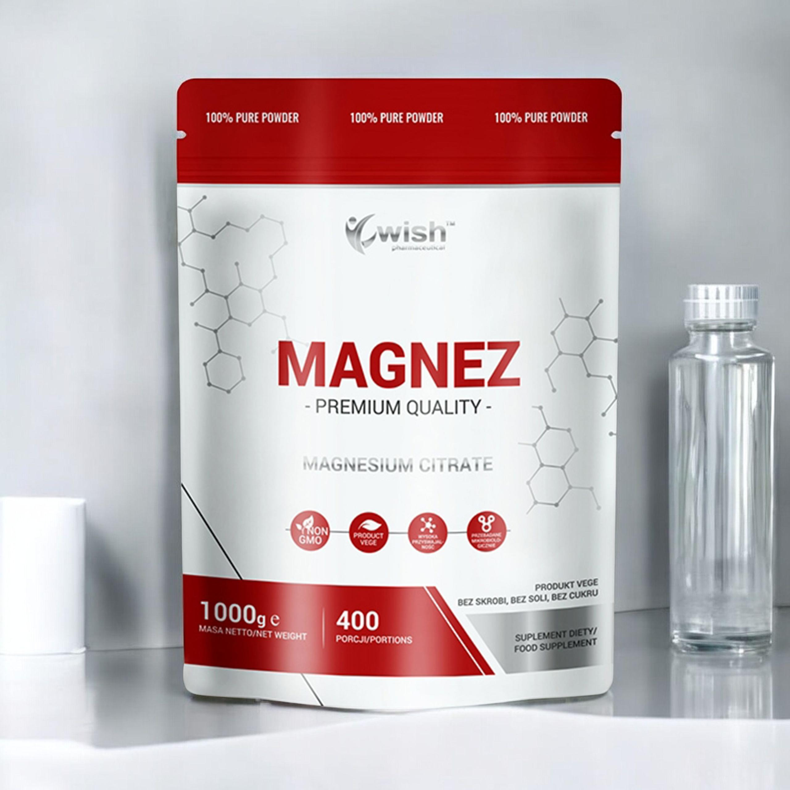 WISH Pharmaceutical Magnesiumcitrat - 1000g