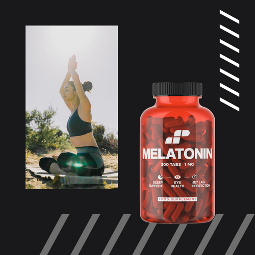 MP NUTRITION Melatonin 1mg - 300tabs - Melatonin
