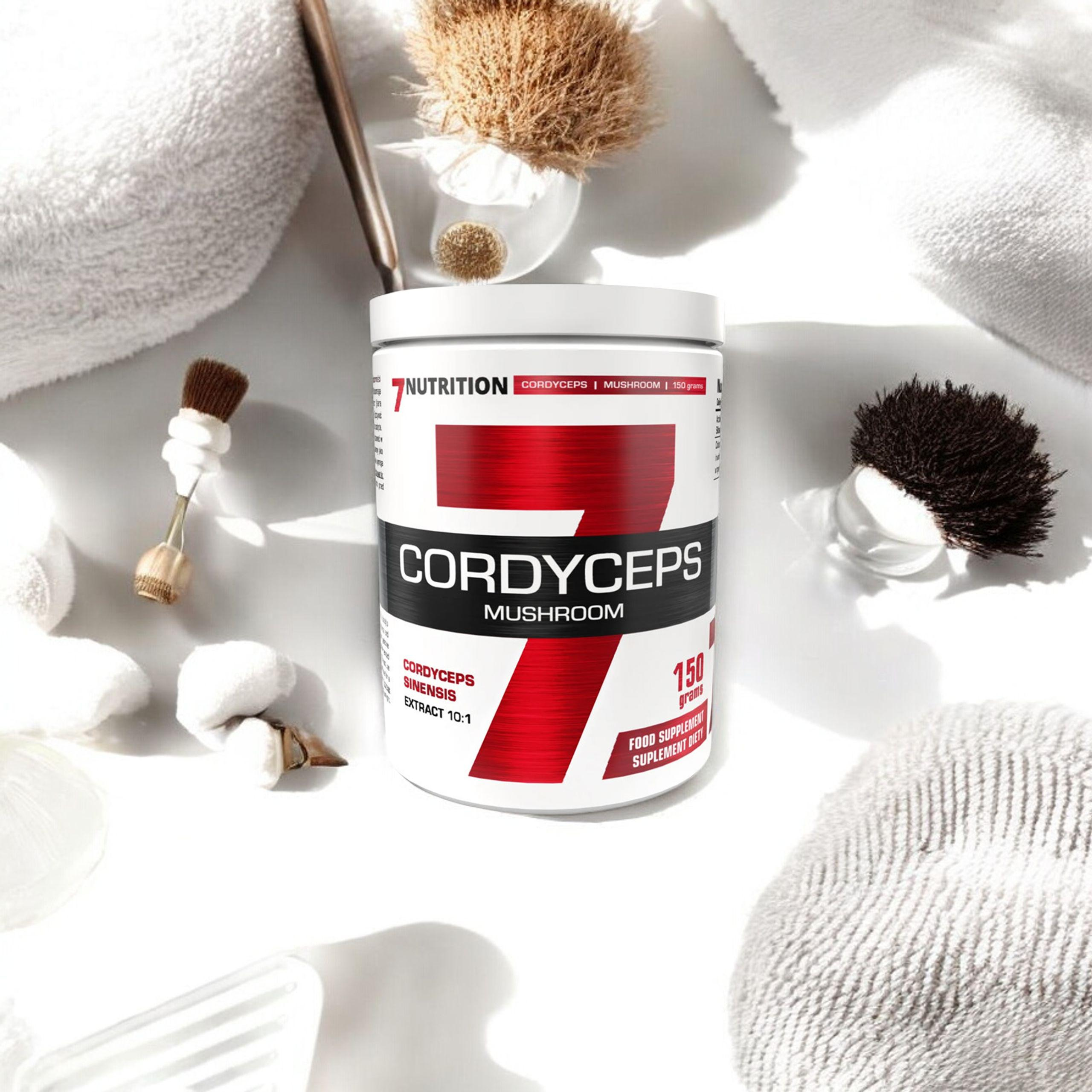 7 NUTRITION Cordyceps Mushroom - 150g - Chinesischer Raupenpilz