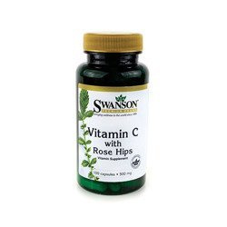 SWANSON Vitamin C 500mg mit Hagebutten - 100caps