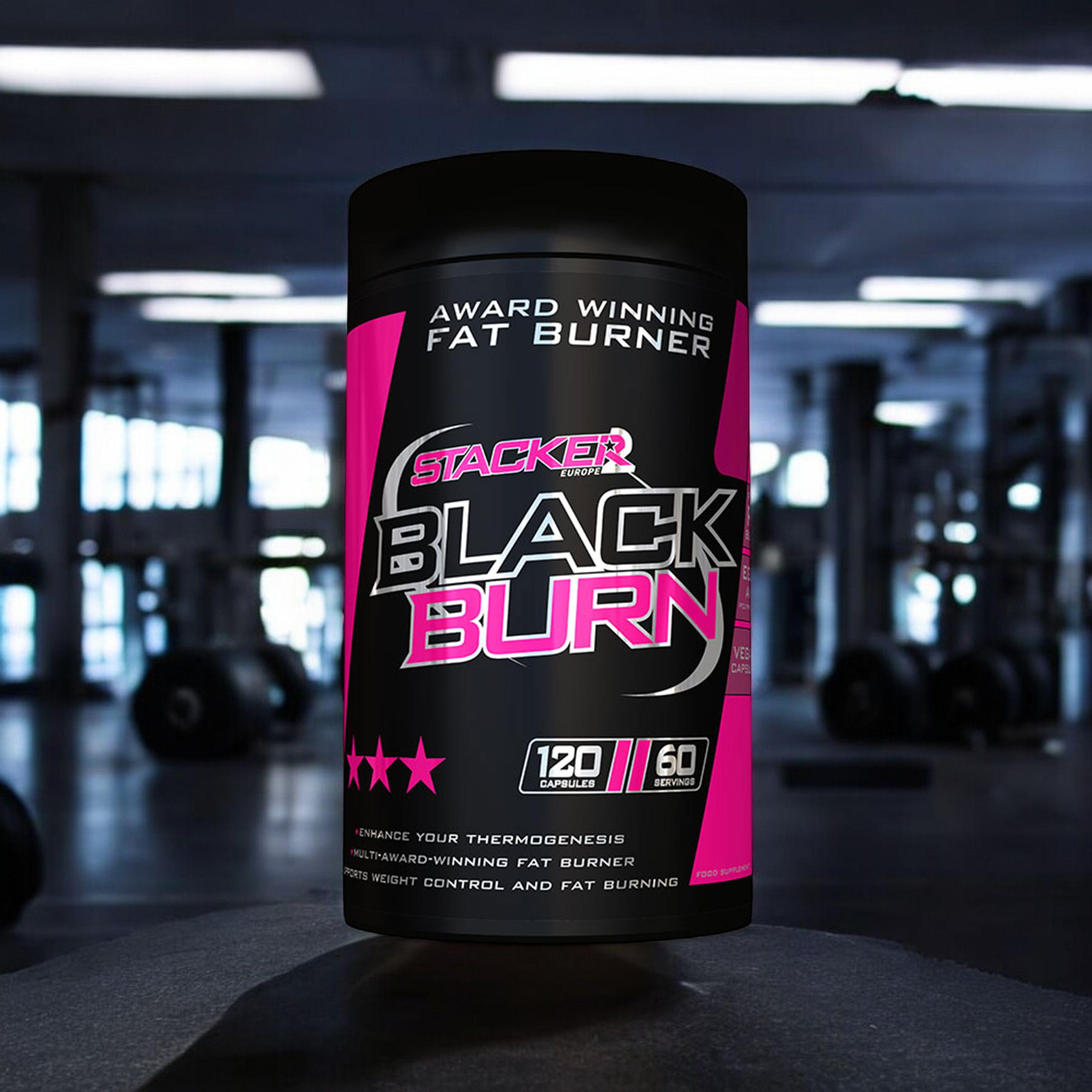 STACKER2 Black Burn - 120caps.